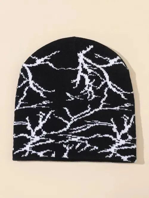 Japanese Brand Lightning Pattern Beanie Size ONE SIZE - 3 Thumbnail