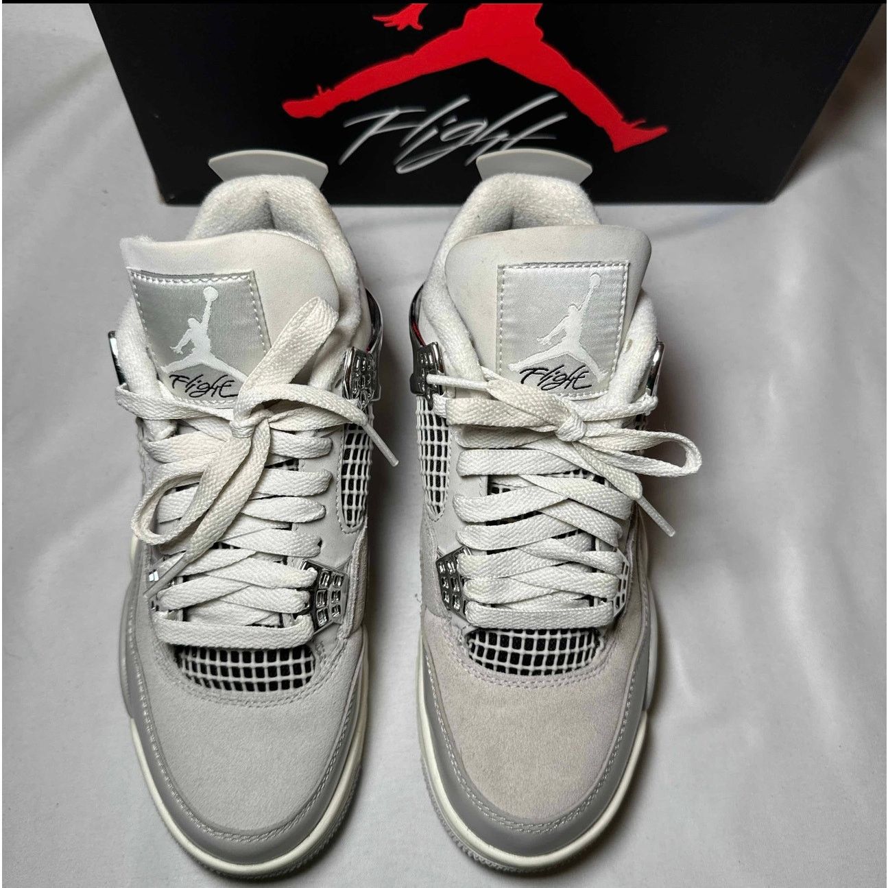 Jordan Brand × Nike Size 5.5 - Air Jordan 4 Retro Frozen Moments Women's Shoes Size US 5.5 / IT 35.5 - 4 Thumbnail