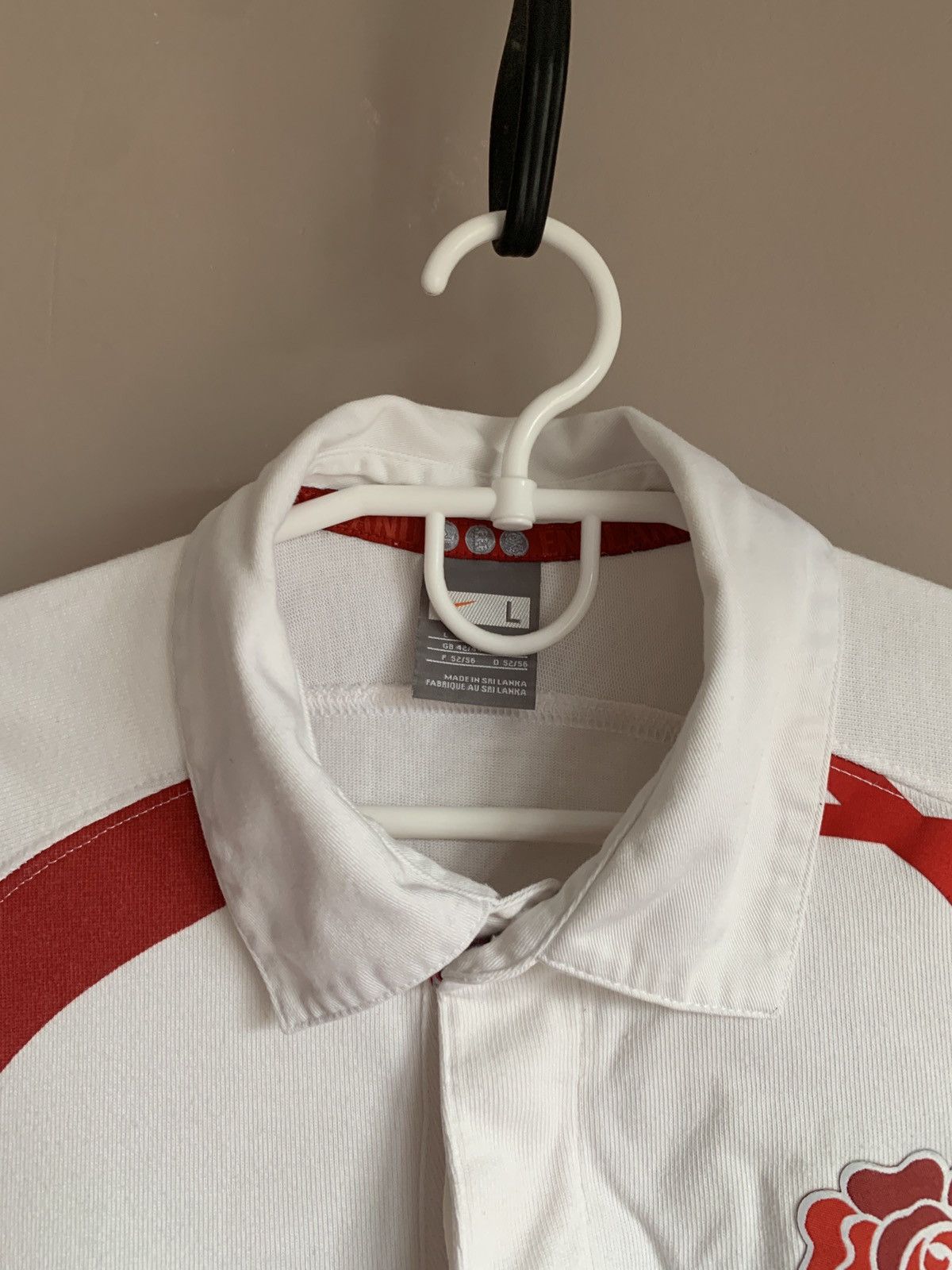 Nike England 2007 Home Rugby Union Shirt Nike Jersey Size Large Size US L / EU 52-54 / 3 - 11 Thumbnail
