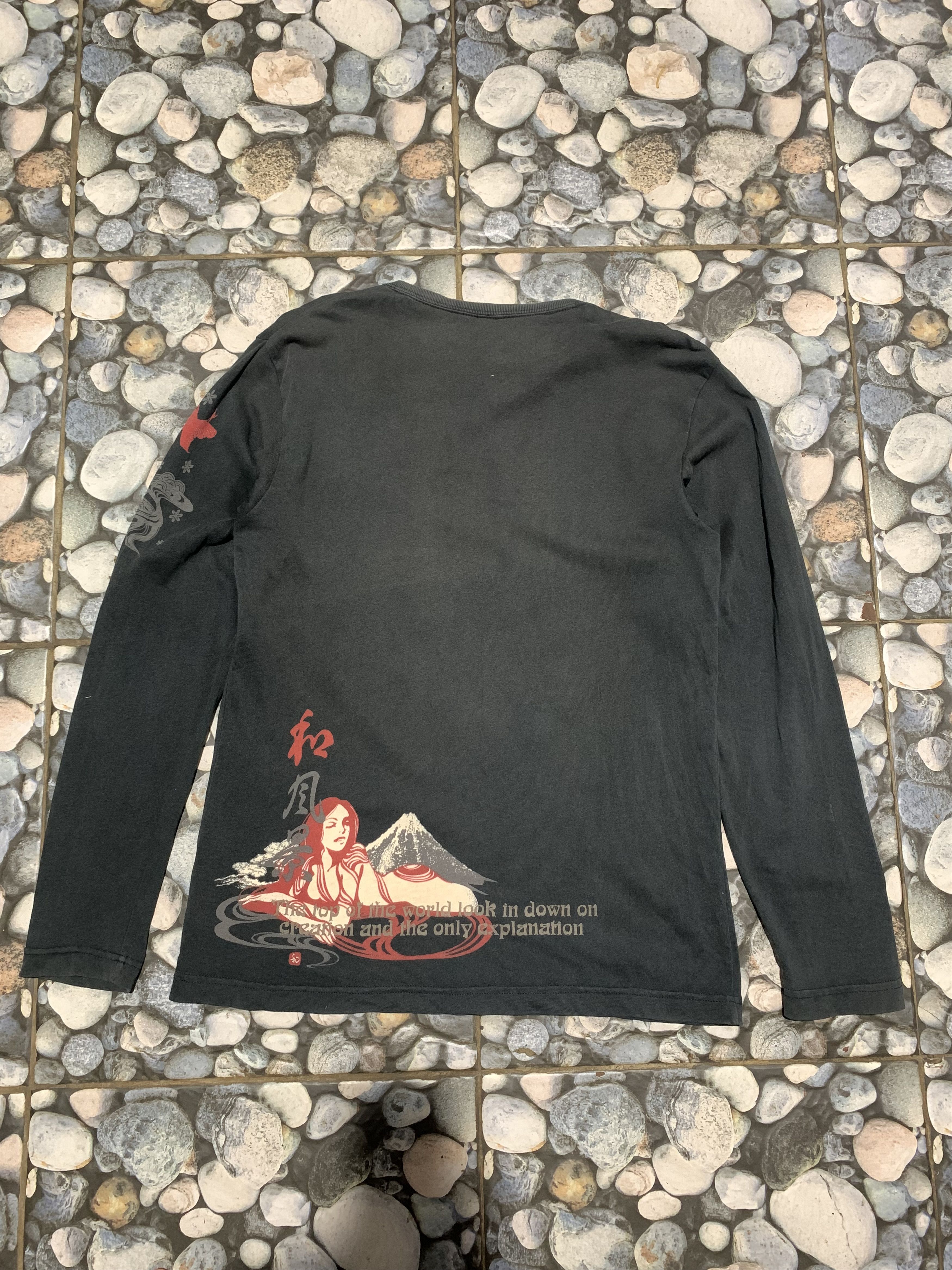 Japanese Brand × Vintage VTG The Fusion Japan long Sleeve Size US M / EU 48-50 / 2 - 6 Thumbnail