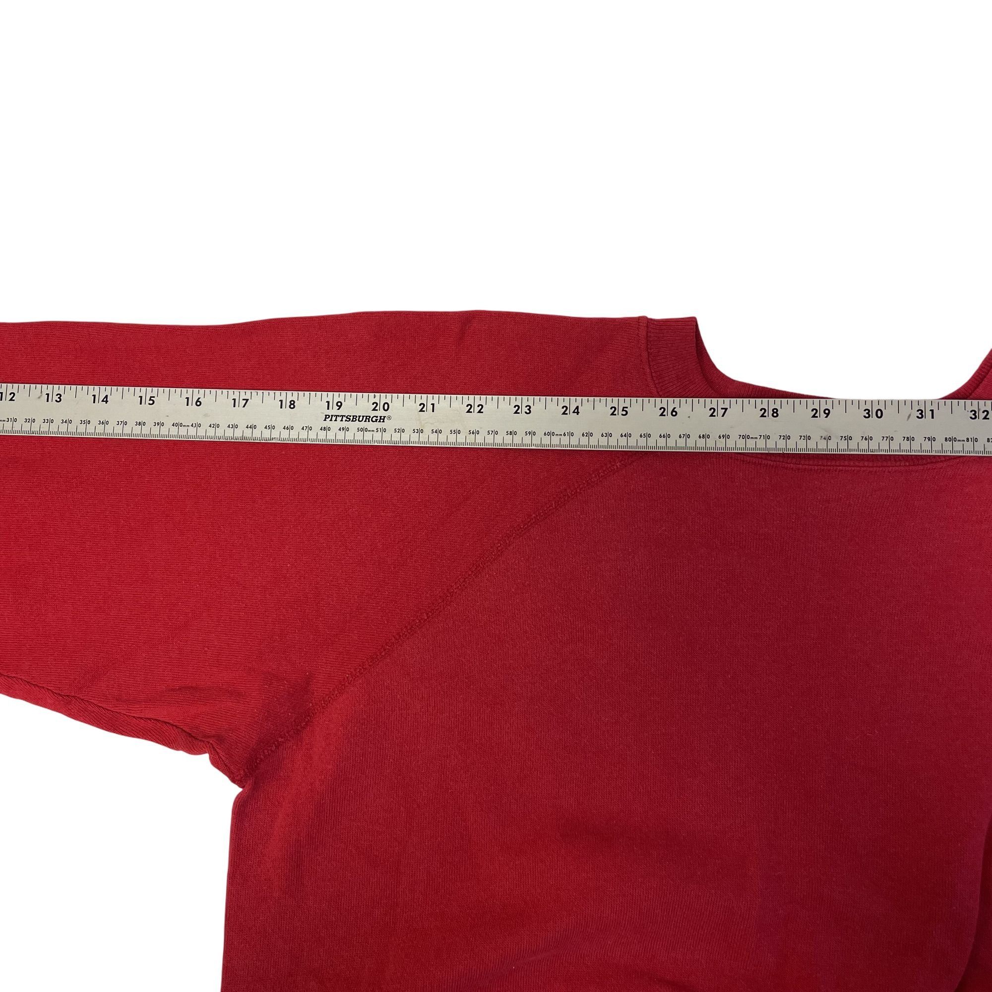 Other Vtg Athletic Gym Workout Pullover 50/50 RAGLAN Sweatshirt Size US L / EU 52-54 / 3 - 4 Thumbnail