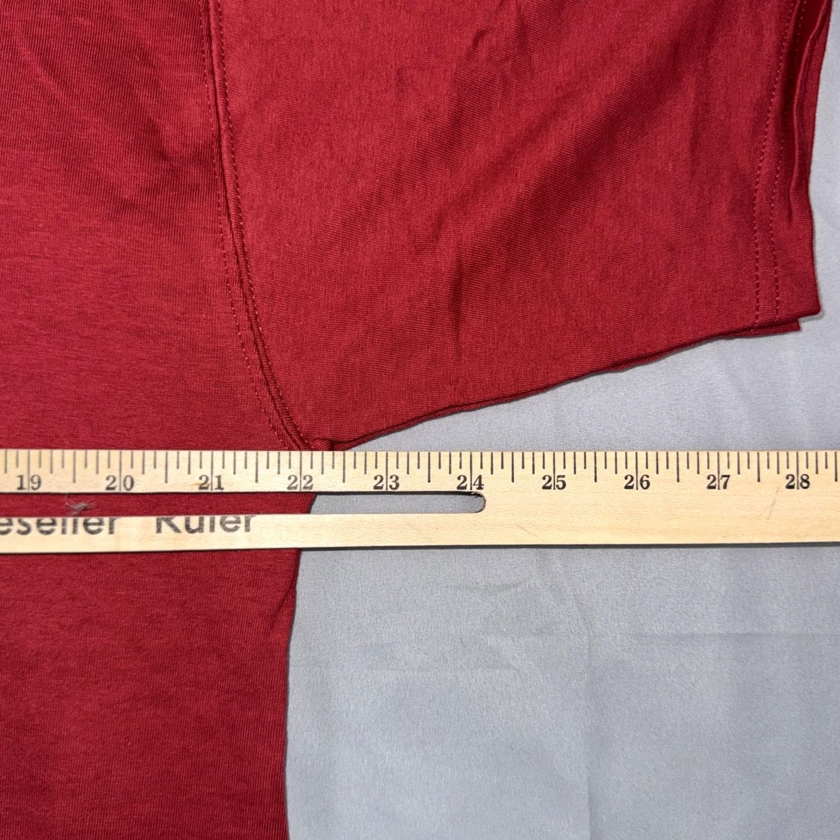 Russell Athletic VINTAGE Russell Athletic Shirt Mens L Red Pocket Tee Made USA Cotton Size US L / EU 52-54 / 3 - 5 Thumbnail