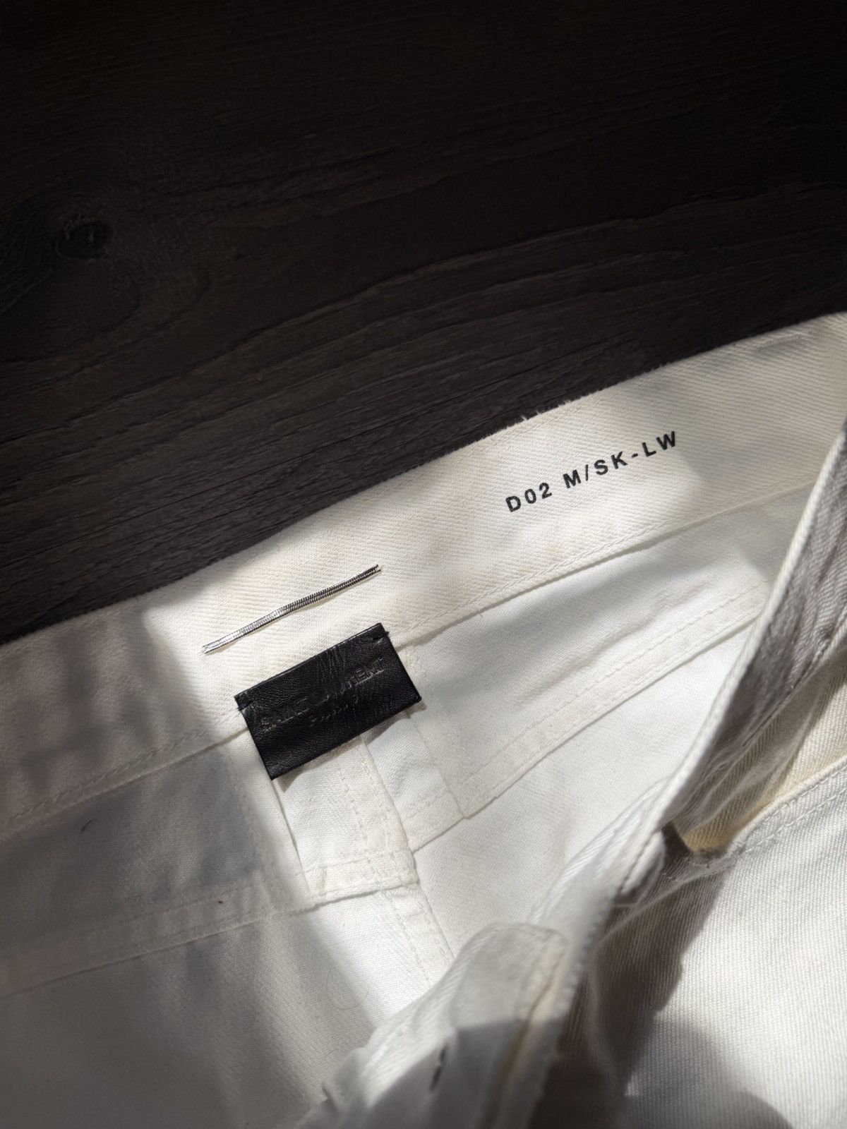 Saint Laurent Paris Saint Laurent Coke White D02 Skinny Jeans Size US 29 - 4 Thumbnail