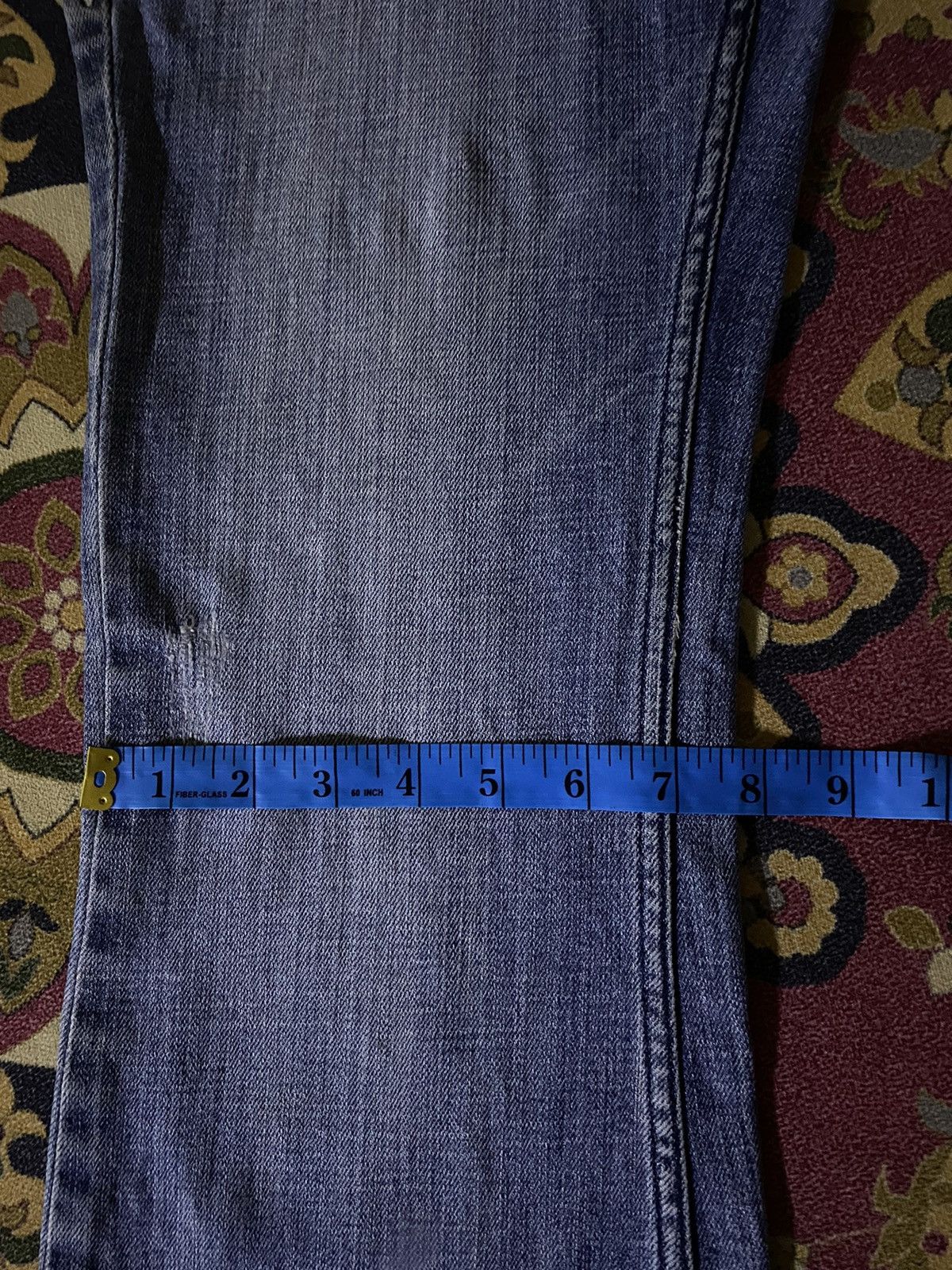 If Six Was Nine × Japanese Brand × Le Grande Bleu (L.G.B.) 🔥FLARE🔥Japanese Brand Vanity Premium Super Flare Denim Size US 33 - 19 Thumbnail