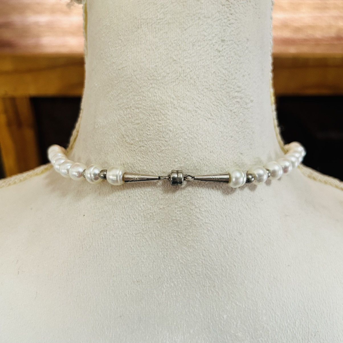 Vintage Vintage handmade genuine freshwater pearl necklace Size ONE SIZE - 4 Thumbnail