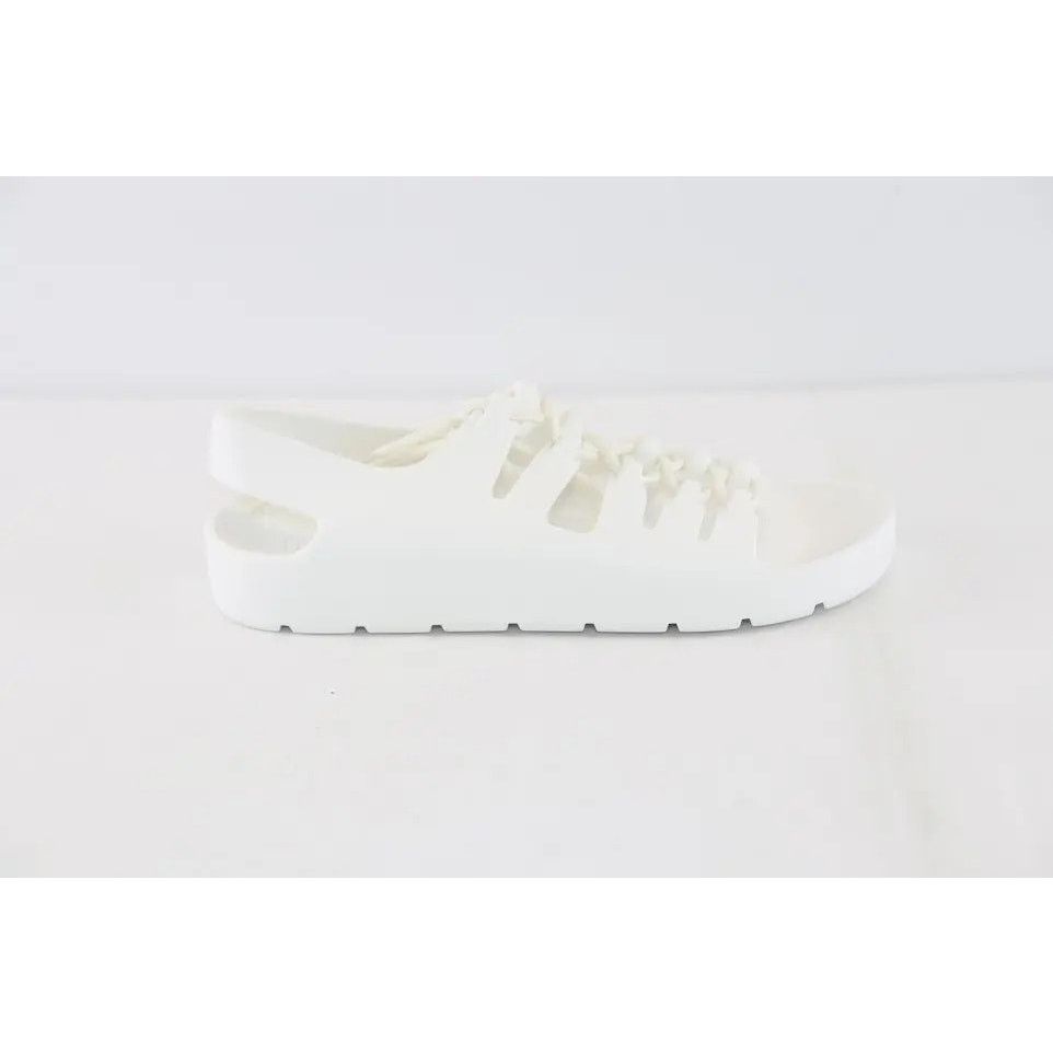 Bottega Veneta o1rshd1 Gel Rubber Jelly Sandal in Chalk Size US 12 / EU 45 - 3 Thumbnail