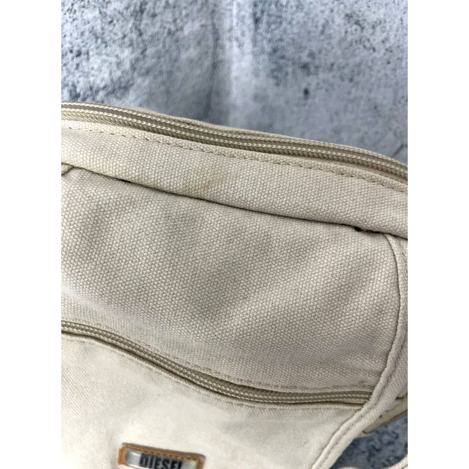 Diesel Diesel Womens Beige Adjustable Crossbody Shoulder Bag Outdoor Shopping Size ONE SIZE - 4 Thumbnail