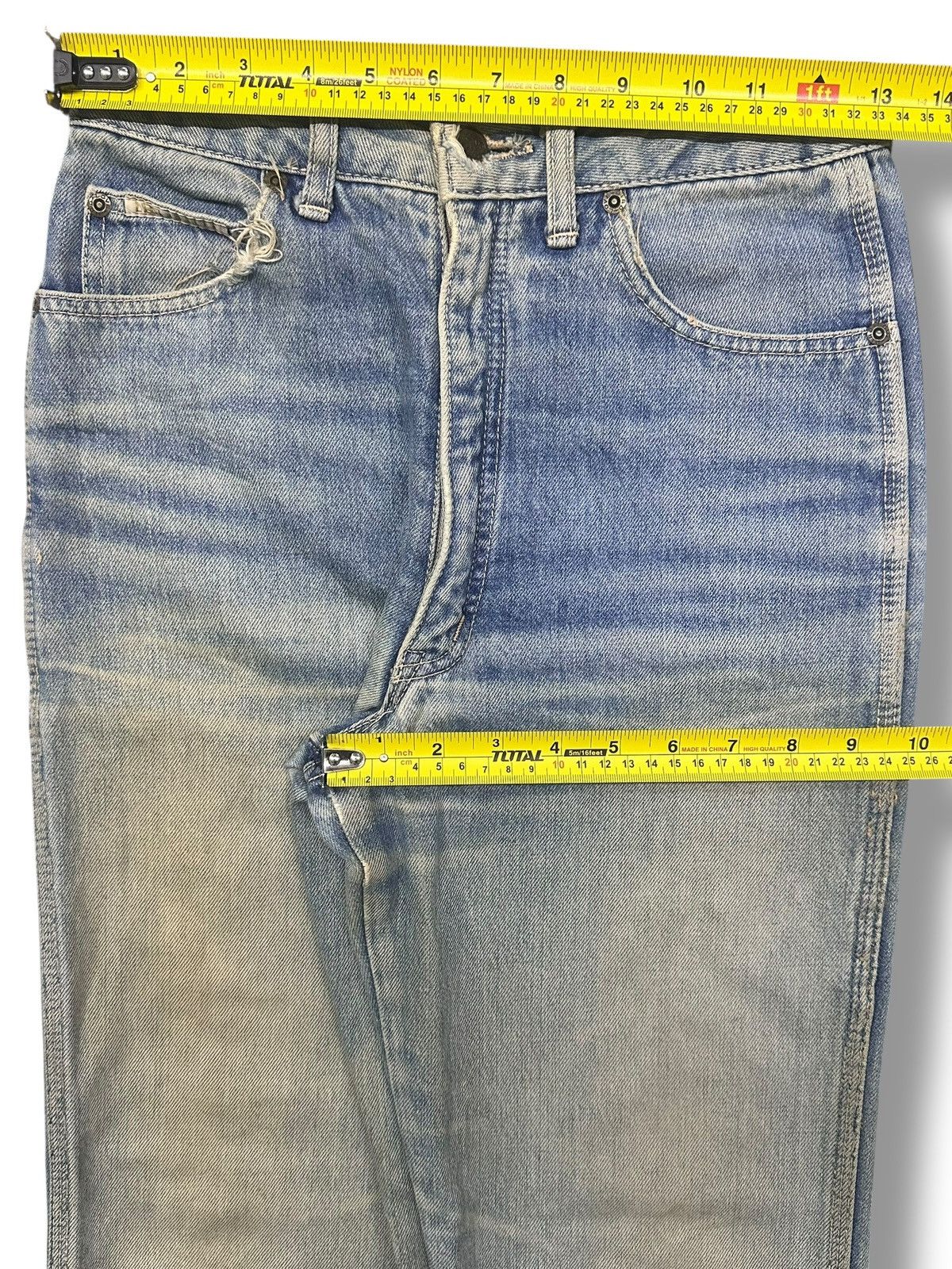Japanese Brand Vintage Love Bird Straight Japan Jeans With Faded Bluewash Size US 26 / EU 42 - 18 Thumbnail