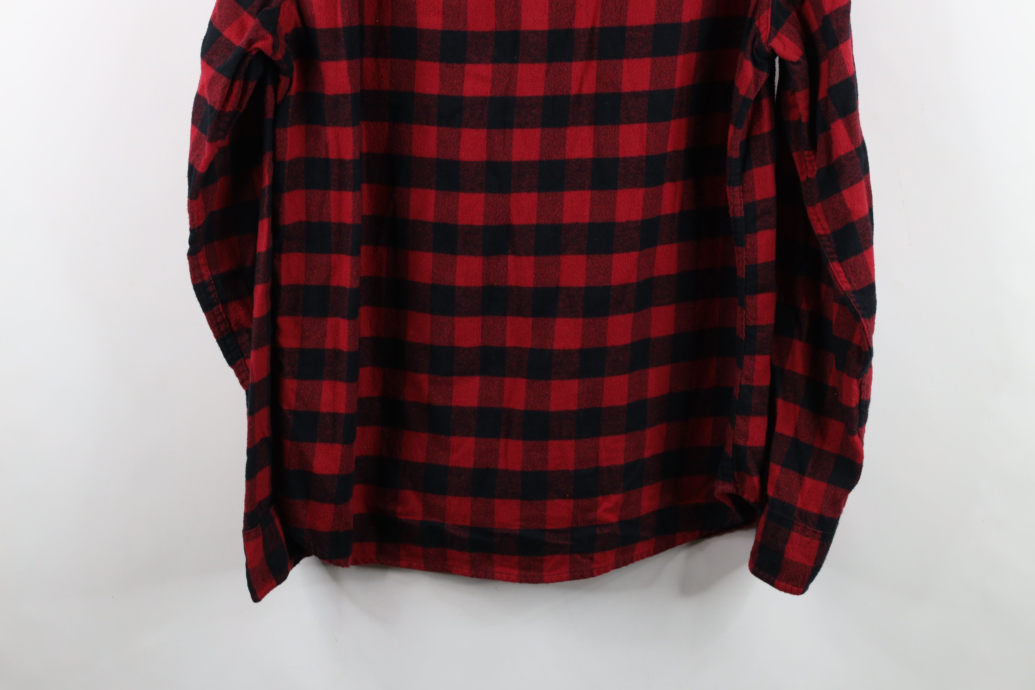 J.Crew J Crew Buffalo Plaid Flannel Collared Button Shirt Cotton Size US L / EU 52-54 / 3 - 12 Thumbnail
