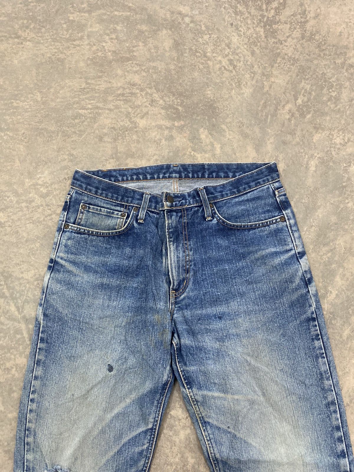 Edwin EDWIN JAPAN NO 403 WASHED BLUE JEANS Size US 35 - 5 Thumbnail