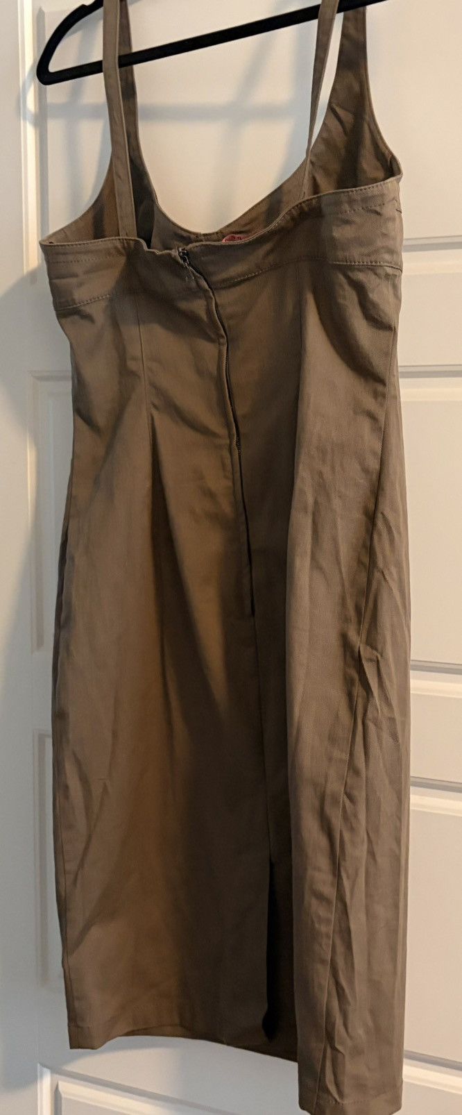 Prada Archival Prada Olive bustier dress size S Size S / US 4 / IT 40 - 5 Thumbnail