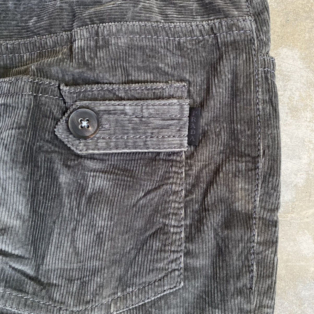 Prada Prada Corduroy Flared Pants Size 29" - 4 Thumbnail