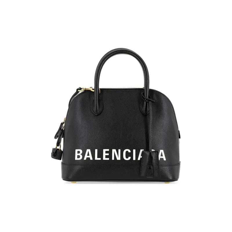 Balenciaga o1mt1gz1224 Size: OS / Ville Small Handbag in Black Size ONE SIZE - 1 Thumbnail