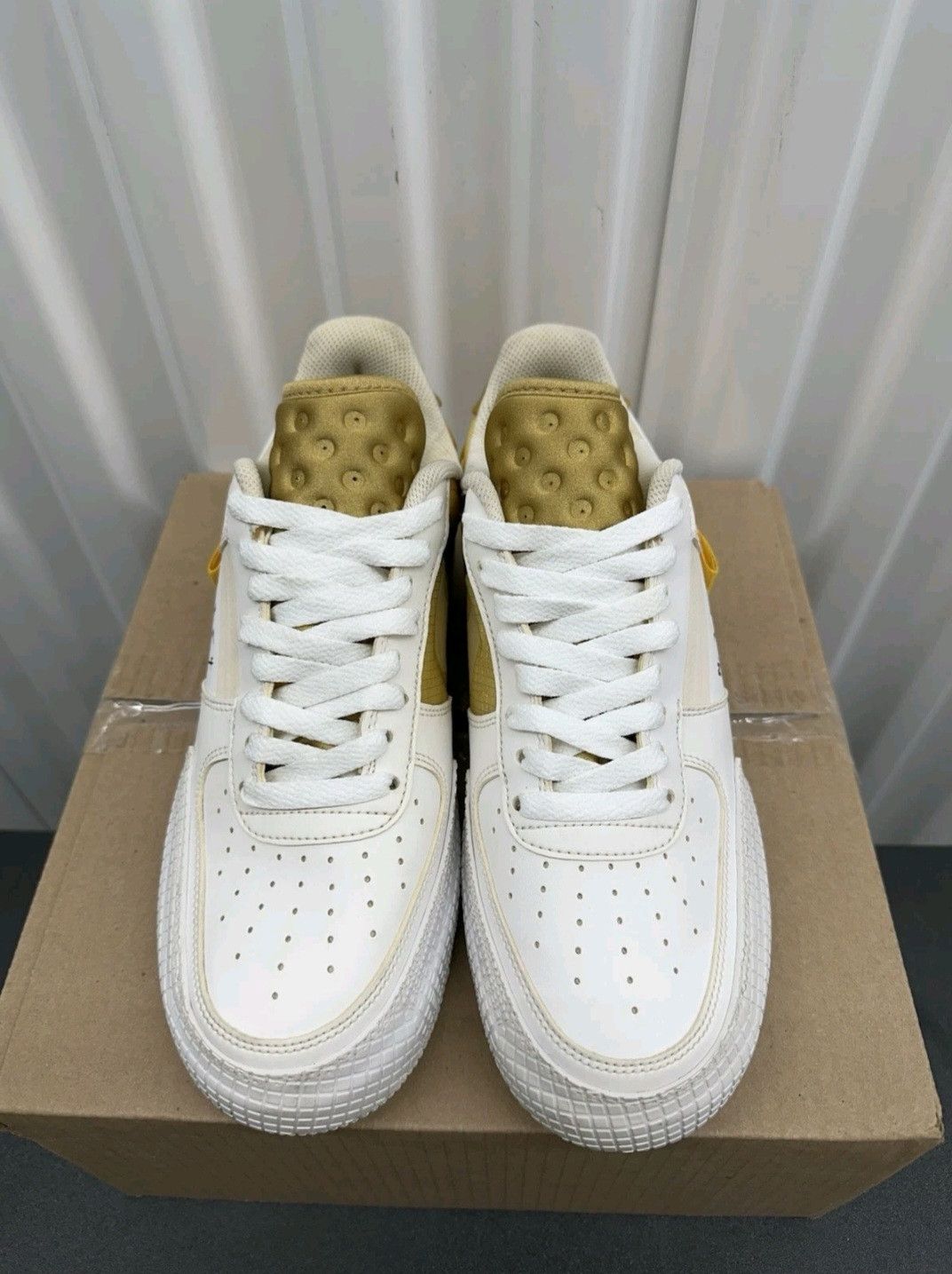 Nike Nike Air Force 1 Low Type Gold Suede AT7859100 Size 8 Men Size US 8 / EU 41 - 2 Thumbnail