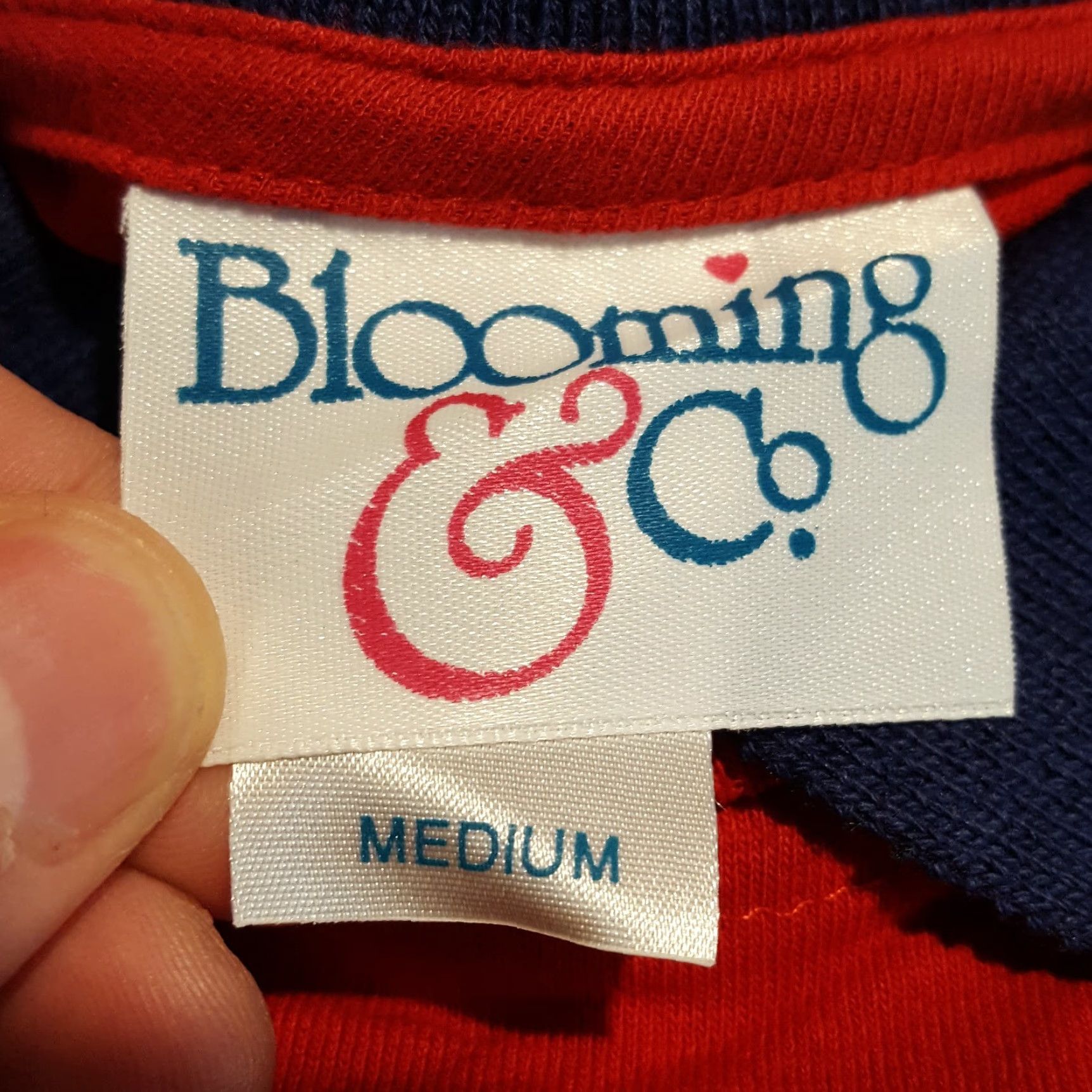 Vintage VINTAGE Blooming & Co T-Shirt Women Open House 80s Collared Red Size M Welcome Home Preppy Cute Short Sleeve Cotton Shirt Womens Size M / US 6-8 / IT 42-44 - 7 Thumbnail