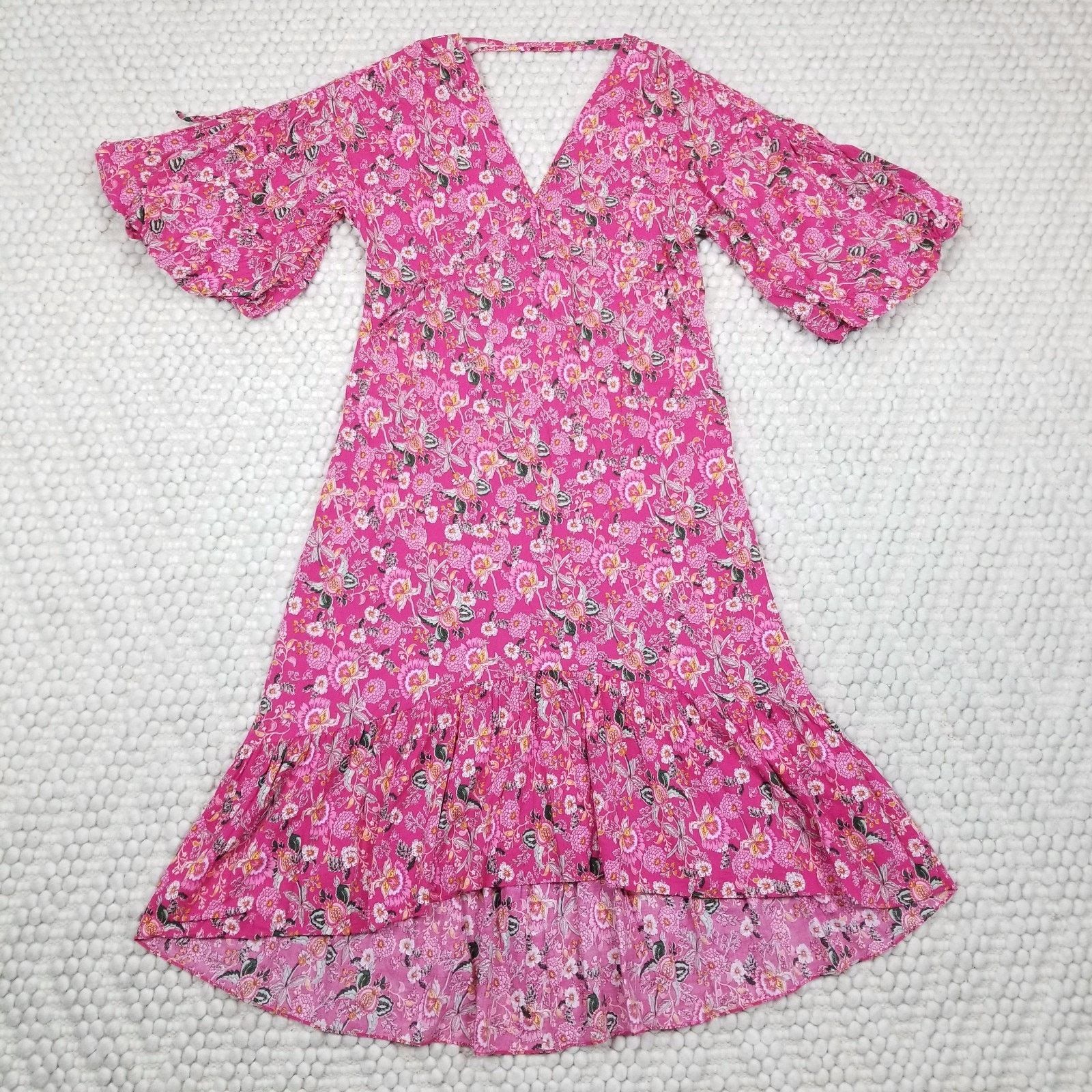 MISA Los Angeles MISA Los Angeles Pink Johanna Dress Sz Small Size S / US 4 / IT 40 - 5 Thumbnail