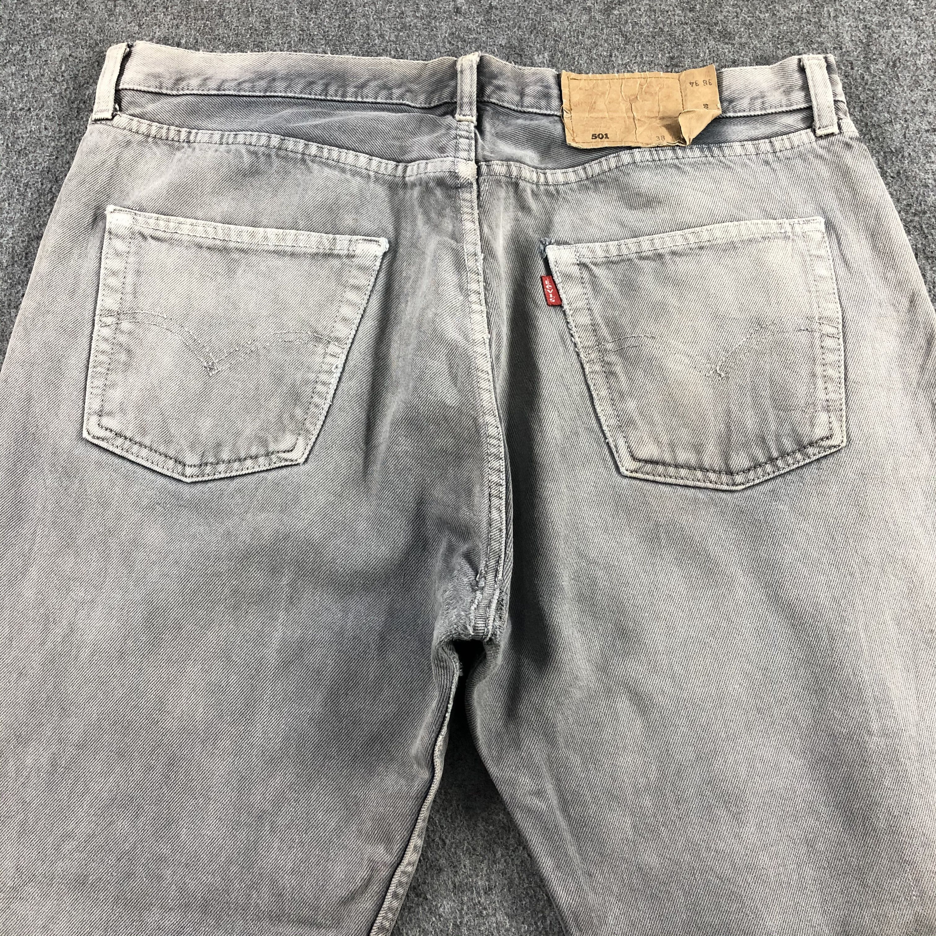 Levi's Vintage 90s Levis 501 Earth Tone Jeans-J1562 Size US 37 - 4 Thumbnail