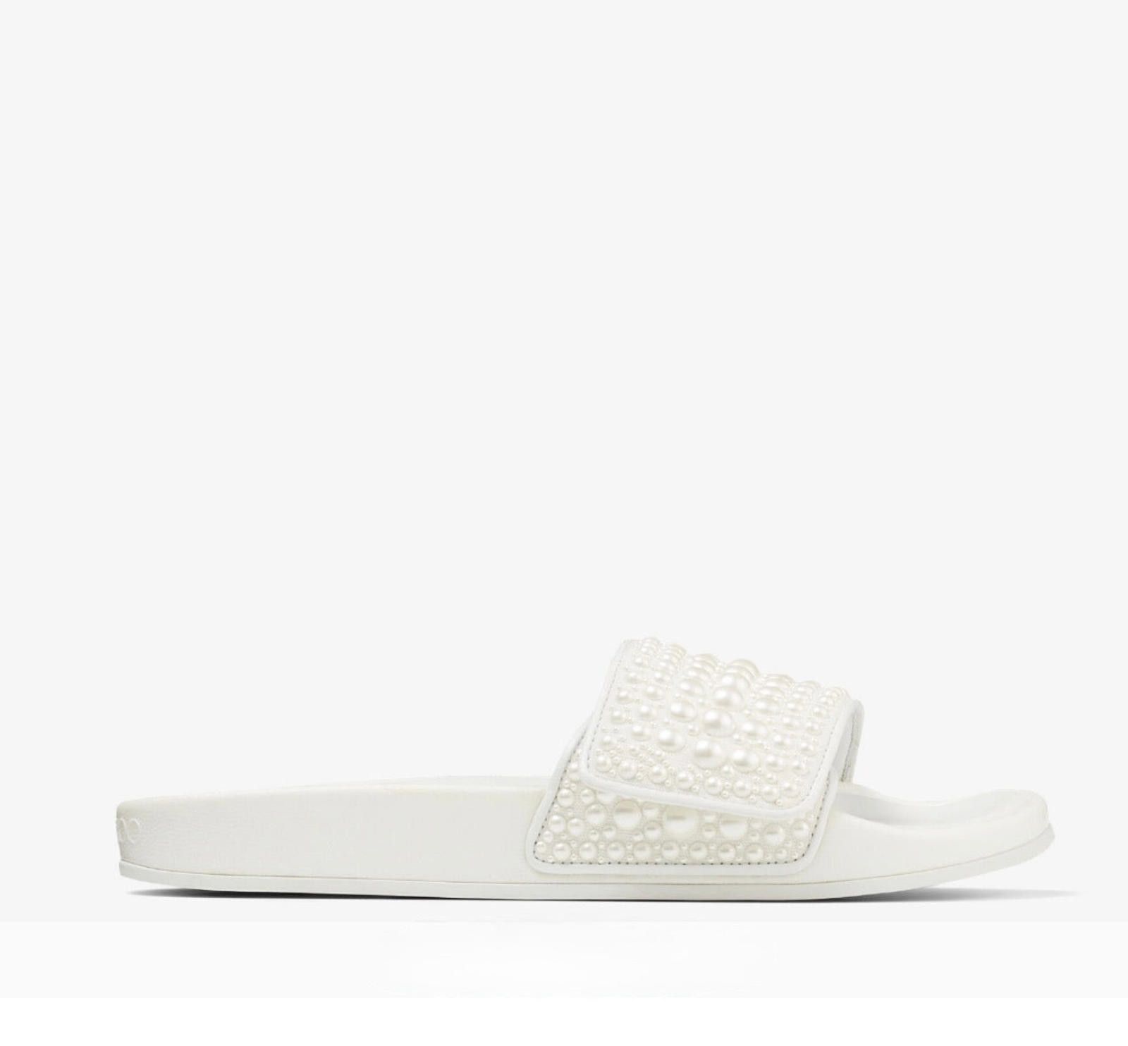 Jimmy Choo Jimmy Choo Fitz F Slides Size US 7.5 / IT 37.5 - 1 Thumbnail