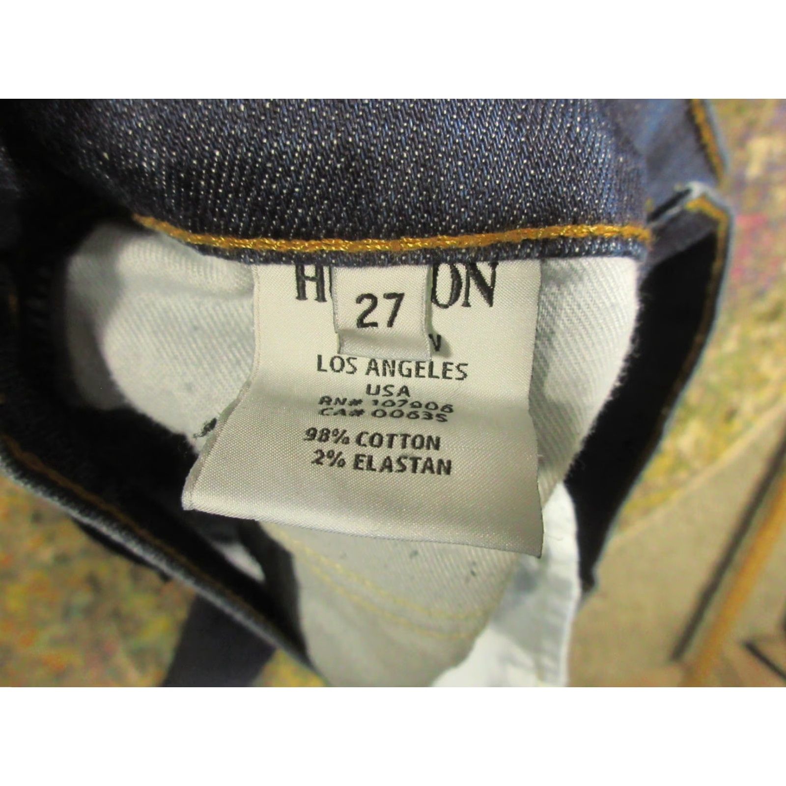 Hudson Hudson Jeans Skinny Slim 5-Pocket Denim Blue Regular Women 30x31 30x30 Distressed Vintage No Knit? Size 30" / US 8 / IT 44 - 5 Thumbnail