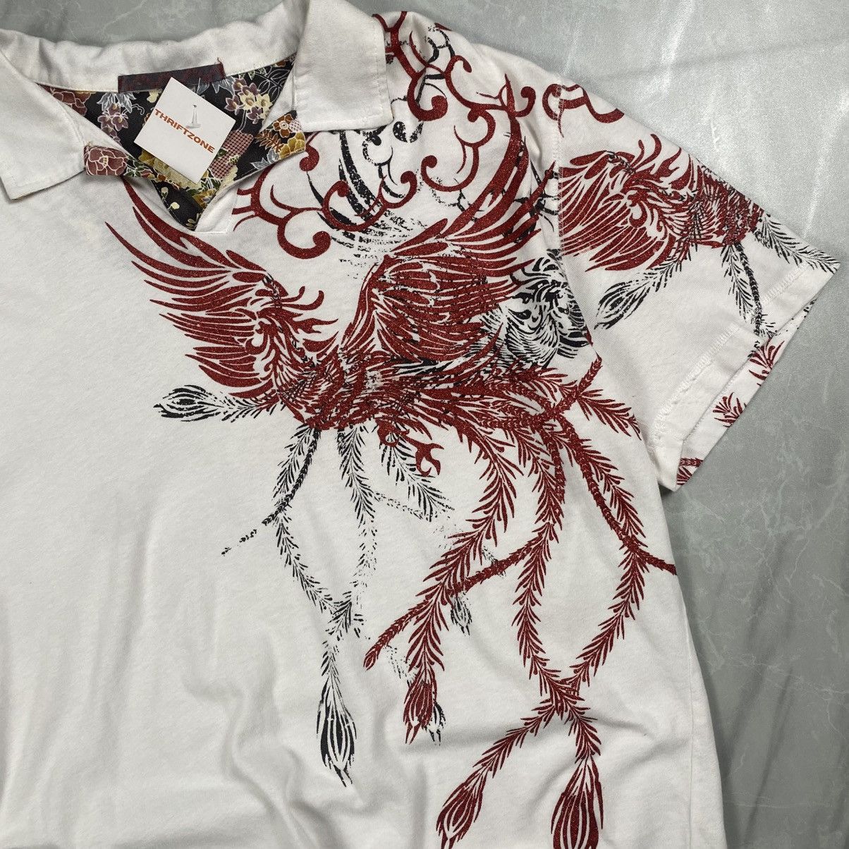Japanese Brand Vintage Japanese Traditional Sukajan Karakuri Polos Tee Size US L / EU 52-54 / 3 - 3 Thumbnail