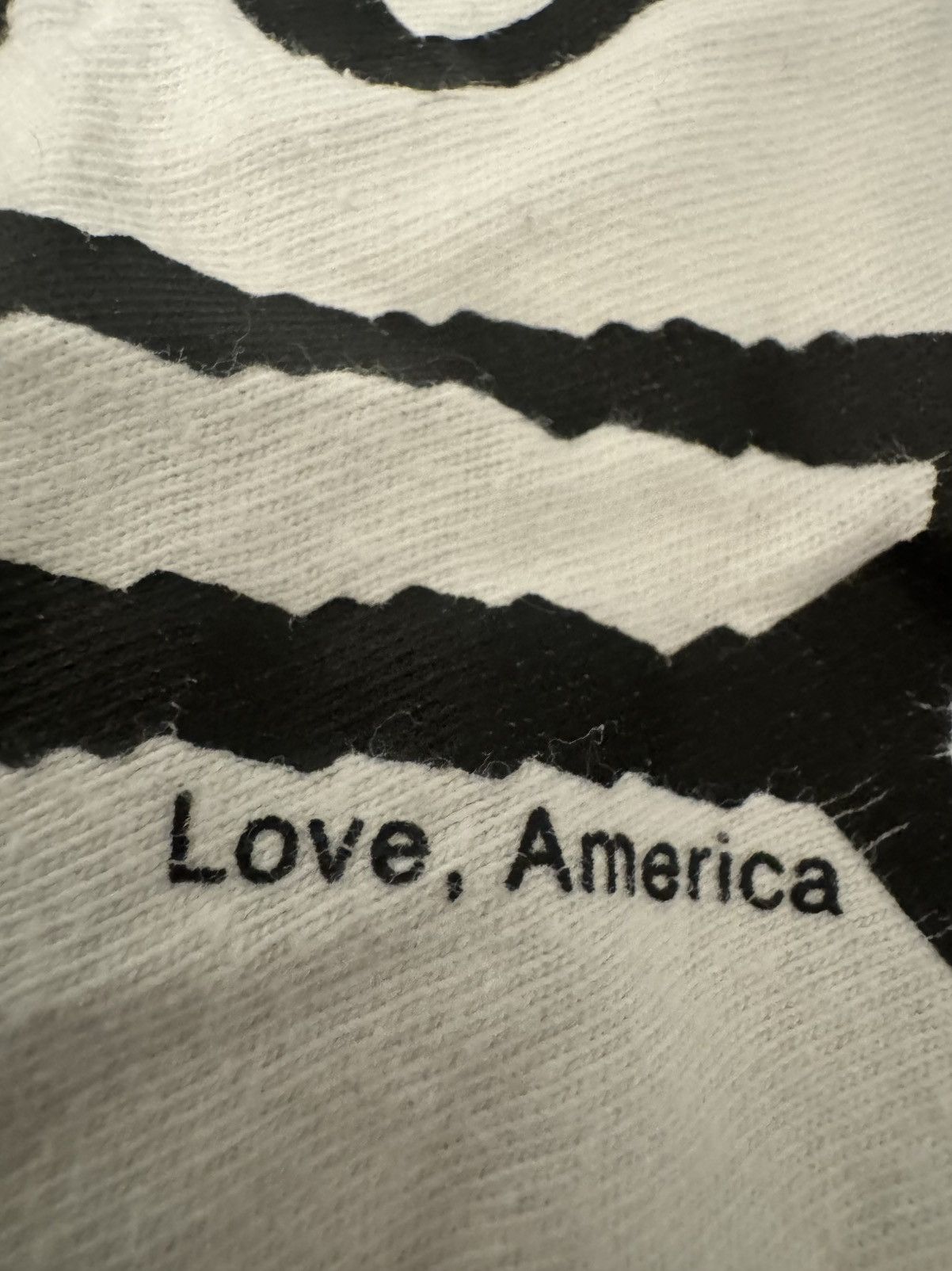 Other Rare 2023 Love, America "RAËLISM" tee Size US XXL / EU 58 / 5 - 2 Thumbnail