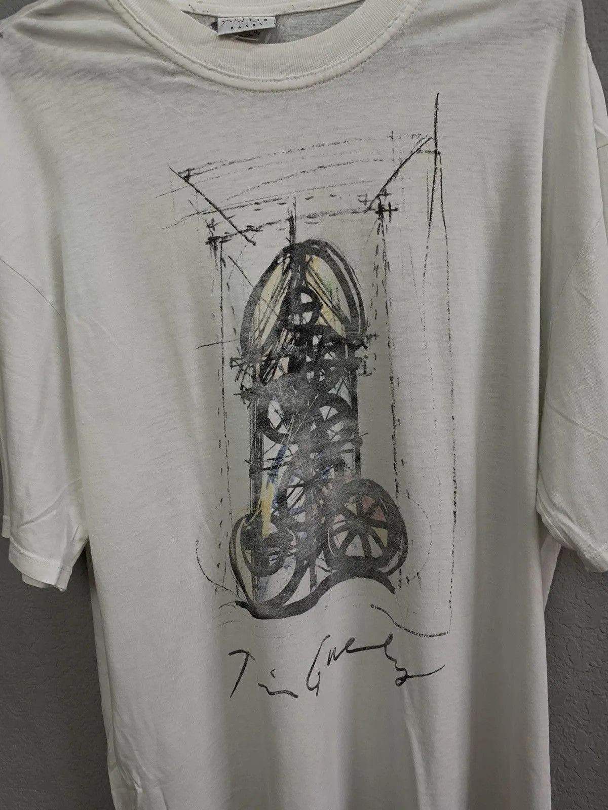 Vintage Vintage 1996 Jean Tinguely Et Flammarion Basel pornstar Size US XXL / EU 58 / 5 - 2 Thumbnail