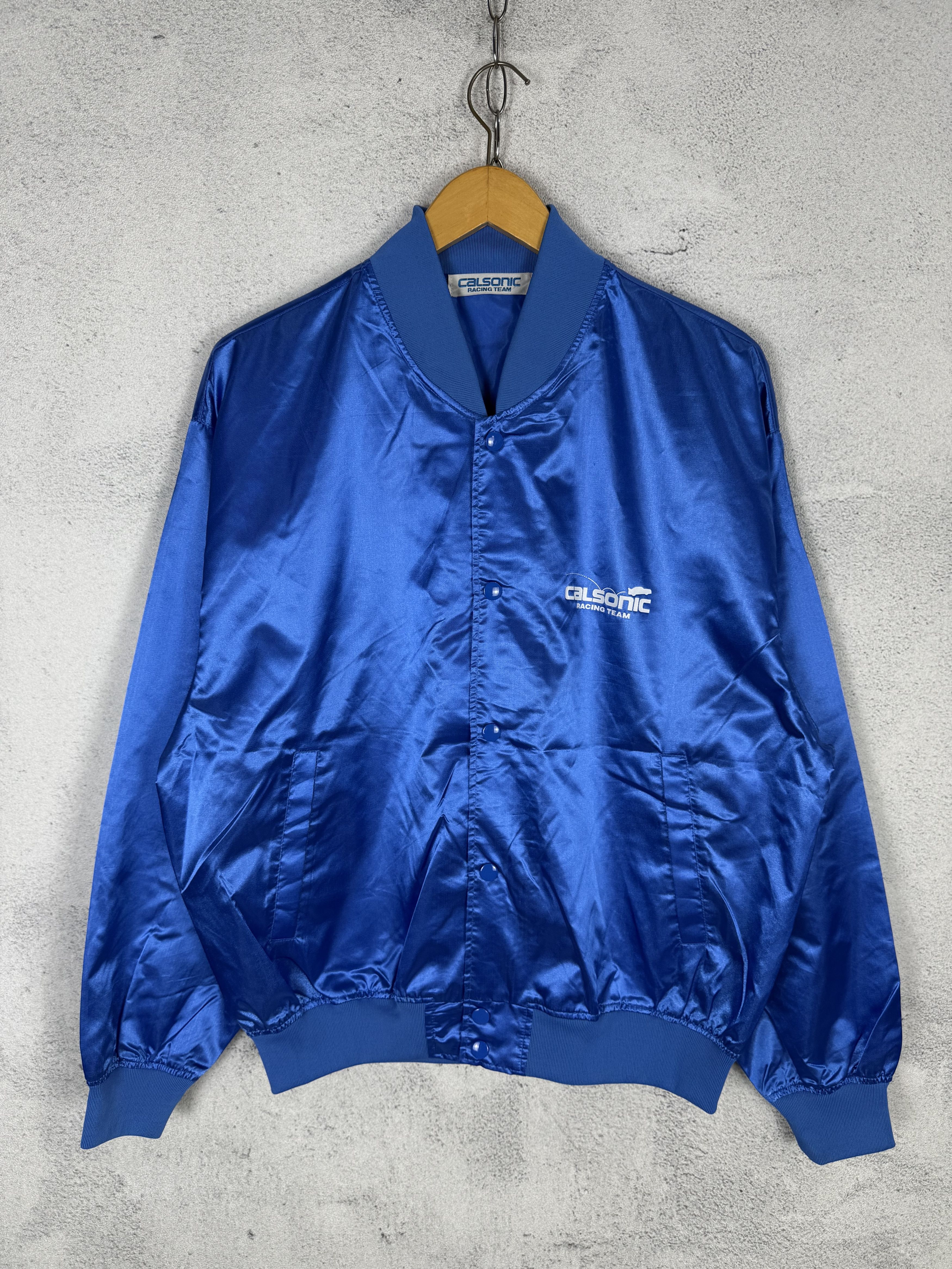 Vintage Vintage Calsonic Racing Team Jacket Size US L / EU 52-54 / 3 - 4 Thumbnail