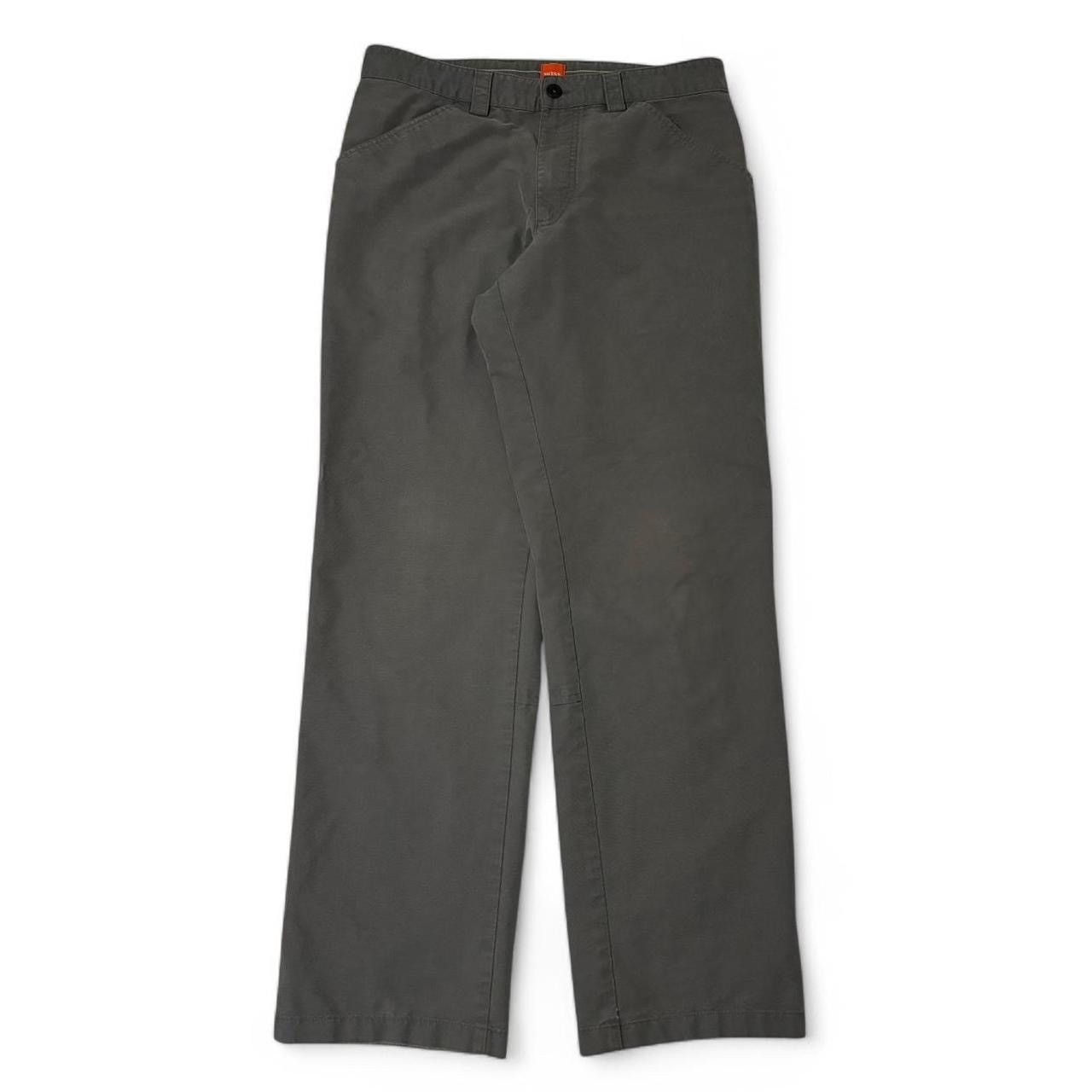 Hugo Boss × Vintage Vintage Hugo Boss Grey Pants Size US 31 - 1 Thumbnail