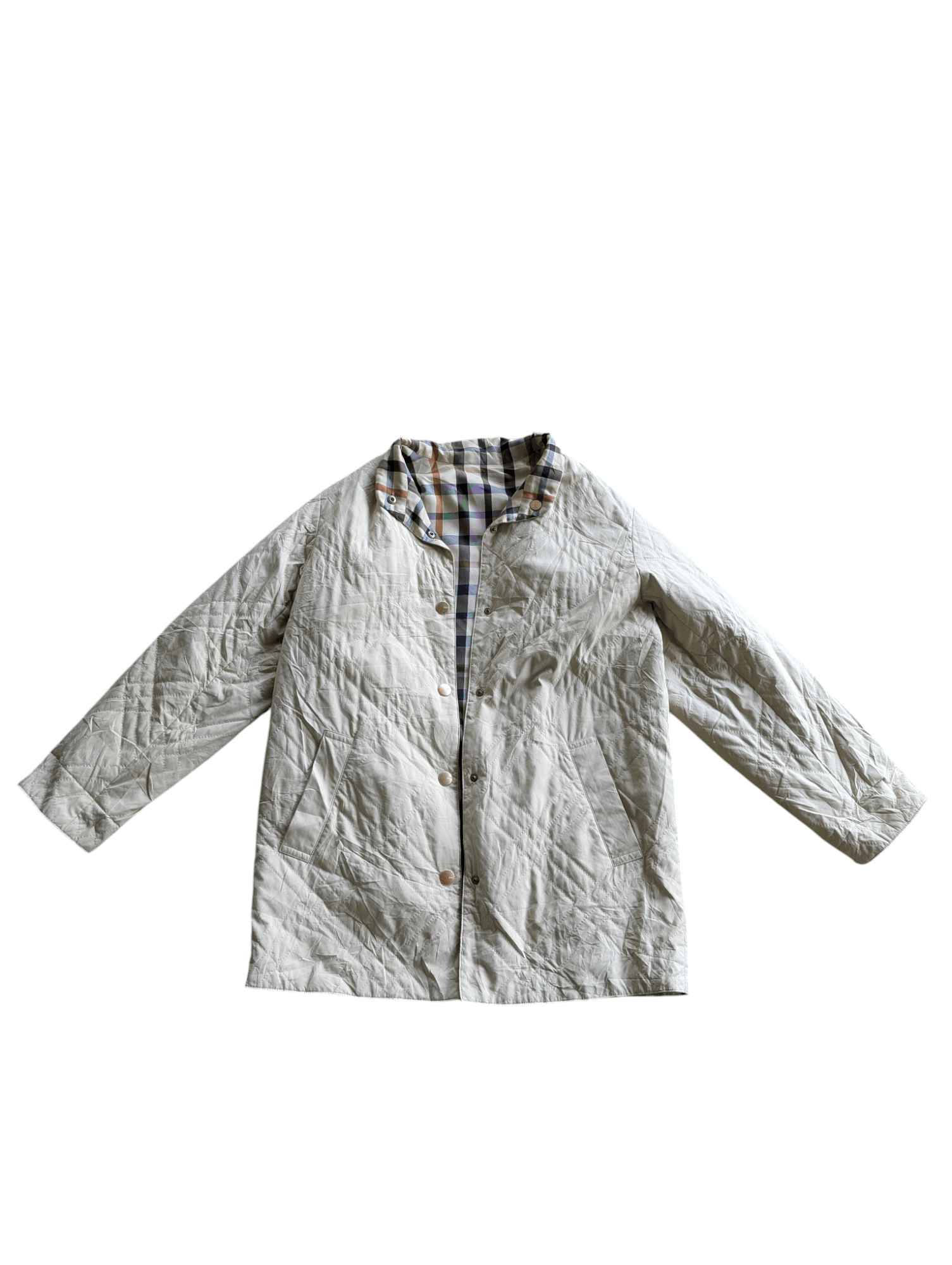 DAKS Vintage Daks London Checkered Reversible JacketBlazer Size M / US 6-8 / IT 42-44 - 2 Thumbnail