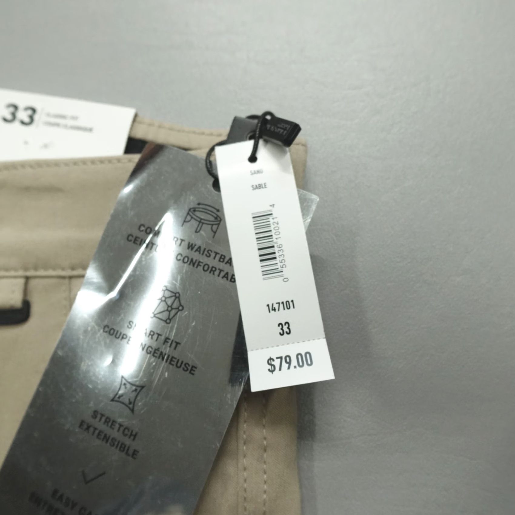Vintage Projek Raw Bungee flex Cargo Pants Men Size 33 Classic Slim Fit 147101 Sand Size US 33 - 2 Thumbnail