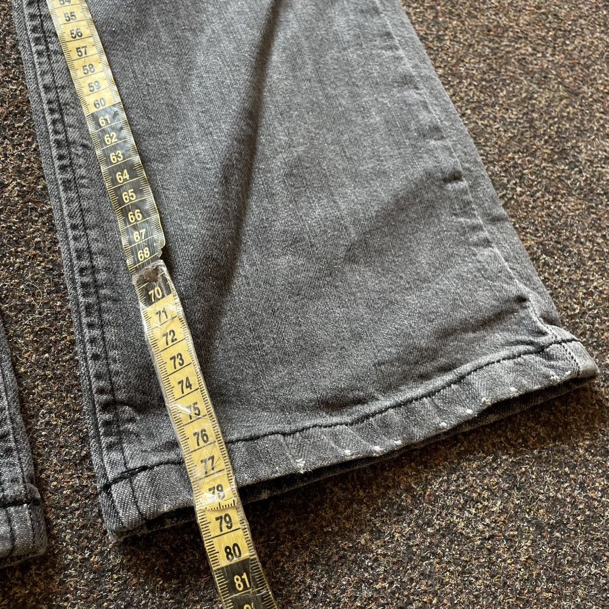Vintage Vintage Y2K Baggy Wide Leg Jeans Distressed Skate Graphic 33 Size 33" - 7 Thumbnail