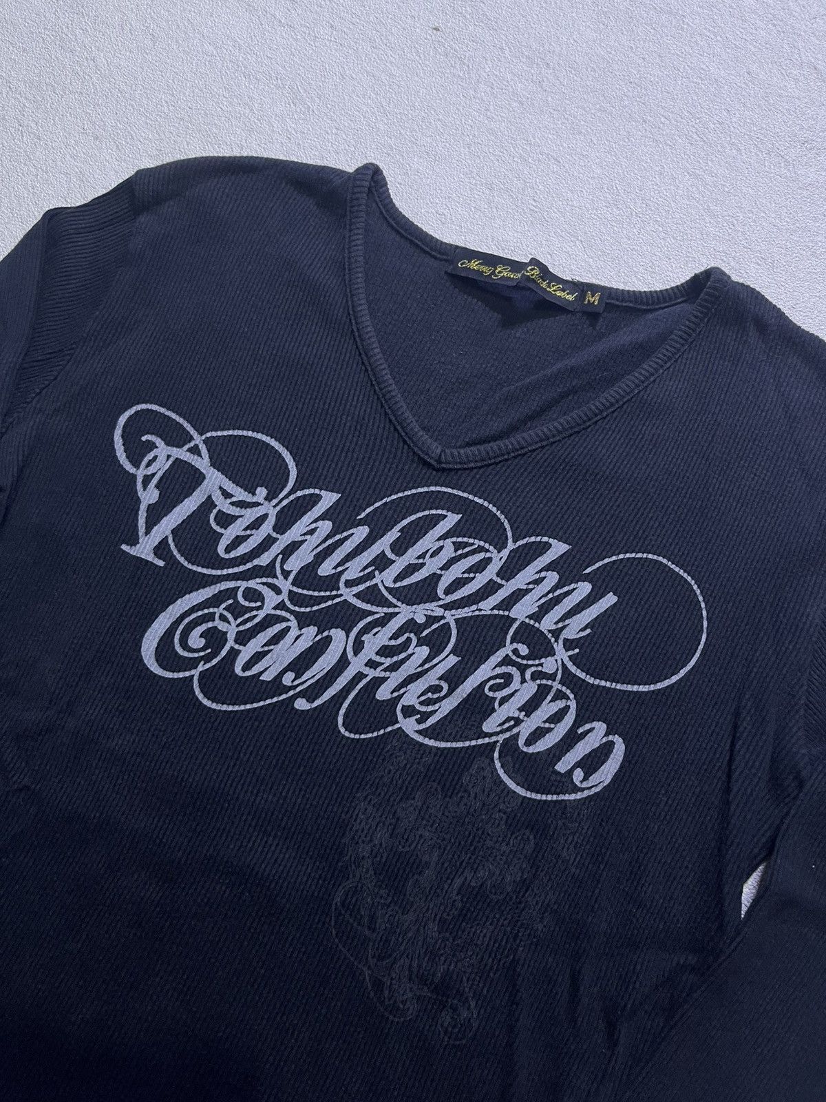 Hysteric Glamour Y2K BLACK LABEL long sleeve tshirt Size US S / EU 44-46 / 1 - 3 Thumbnail