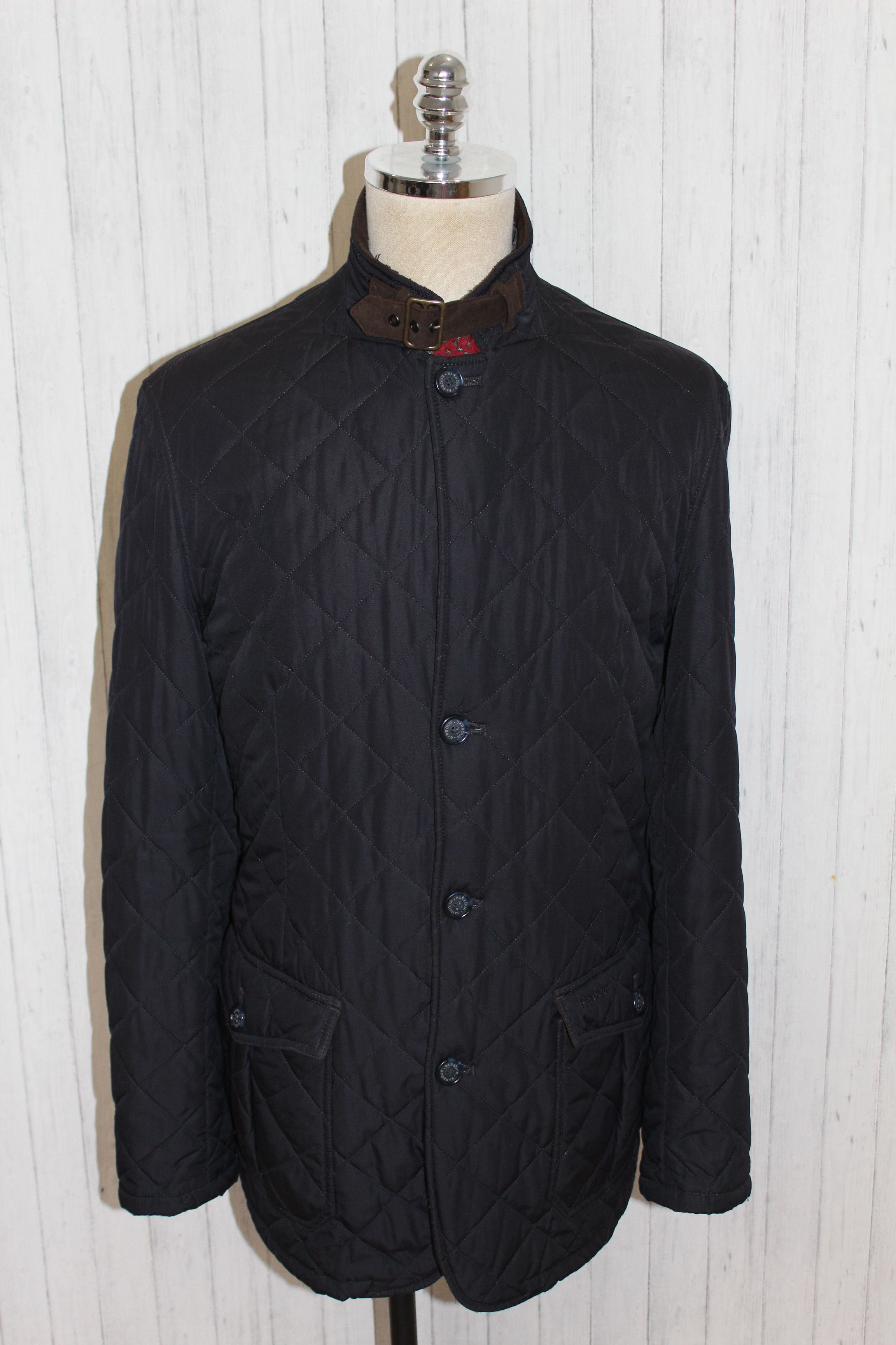 Barbour BARBOUR Lutz Quilted Coat Jacket Size 2XL Size US XXL / EU 58 / 5 - 3 Thumbnail