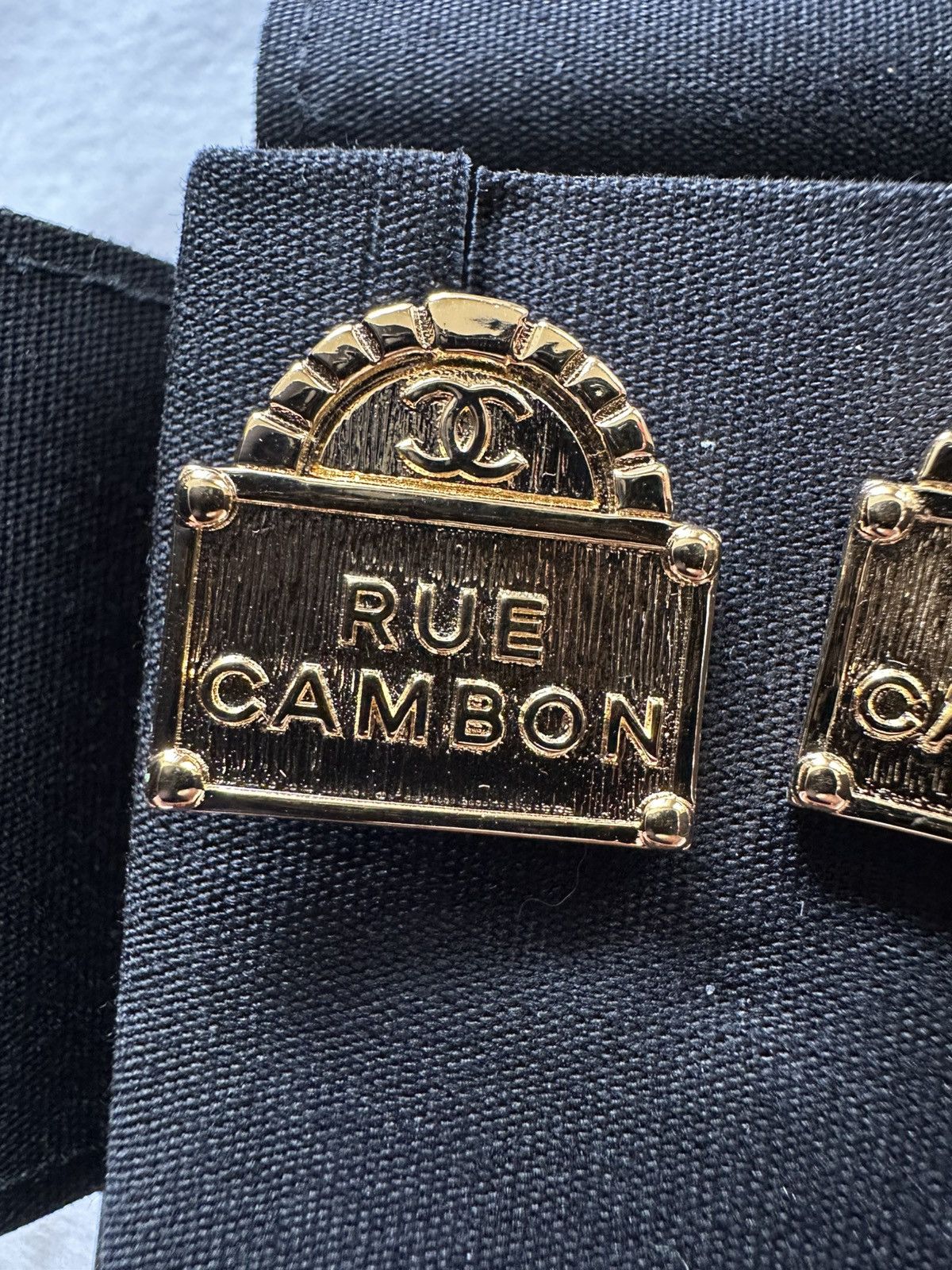 Chanel Chanel 22A Cambon Earrings Size ONE SIZE - 3 Thumbnail