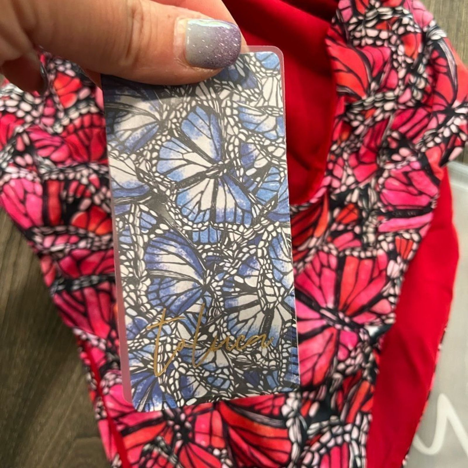 Vintage NWT Toluca Nicola Midi One Piece Swimsuit Papillon Size M Size ONE SIZE - 5 Thumbnail