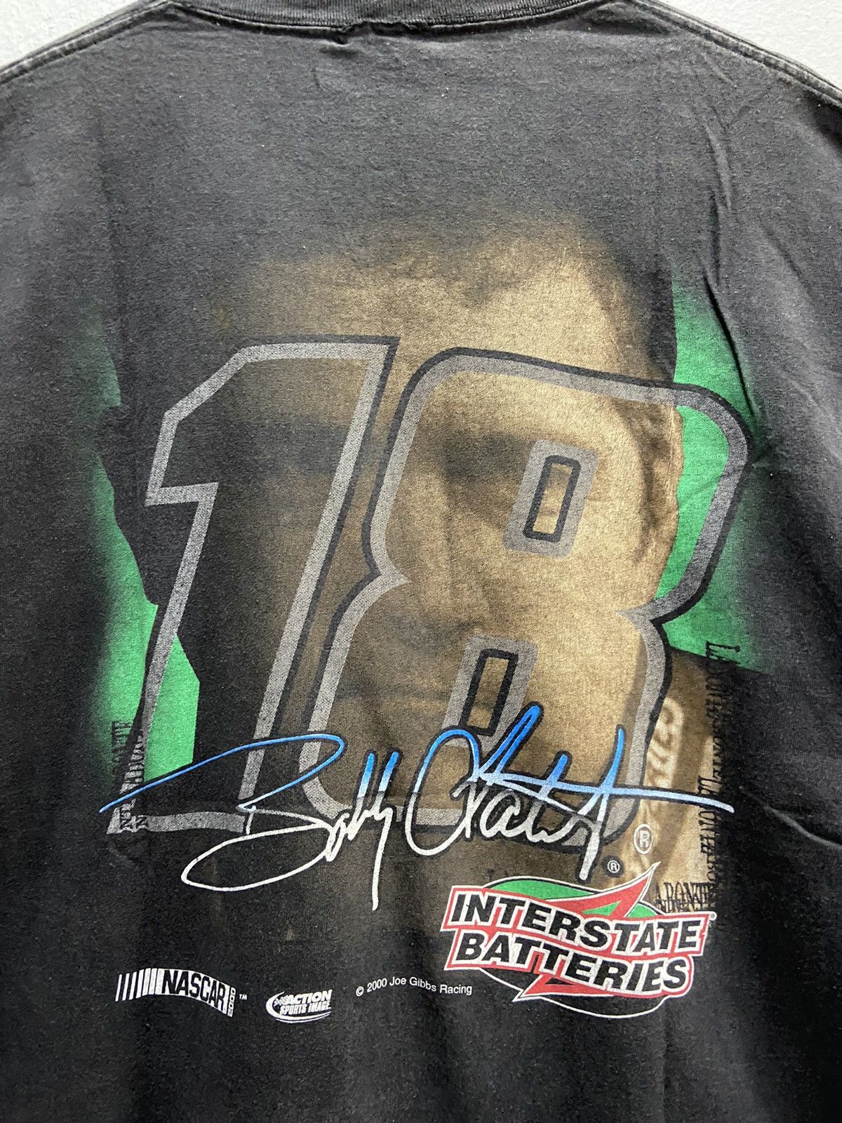 NASCAR VINTAGE BOBBY LABONTE 18 PONTIAC TRACK ATTACK TEE SHIRT Size US XL / EU 56 / 4 - 7 Thumbnail