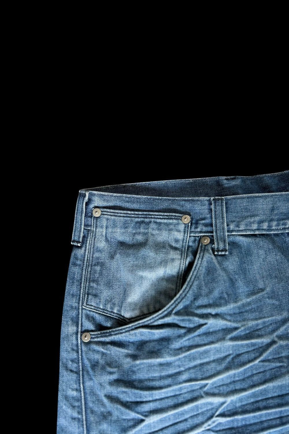 Levi's LEVI’S ENGINEERED JEANS 2009 BUCKLE CINCH BACK DENIM SHORTS Size US 38 / EU 54 - 11 Thumbnail