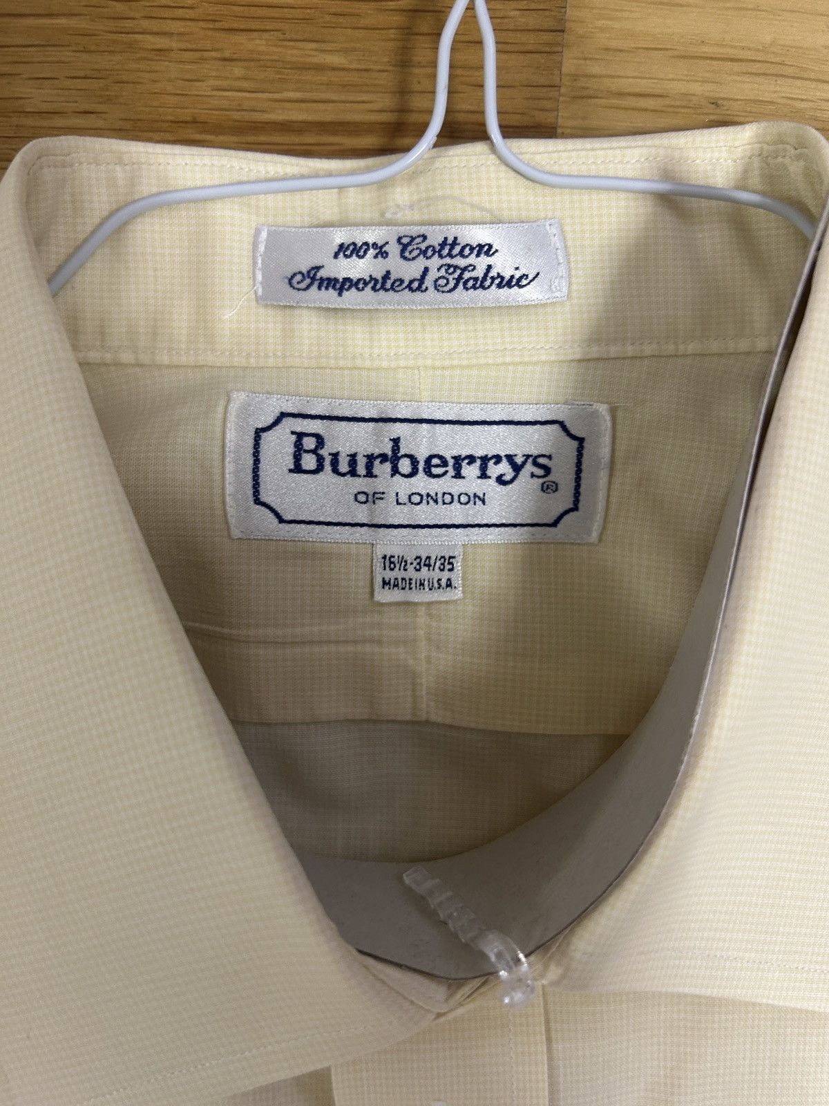 Burberry Vintage Burberry Button up Beige Size US M / EU 48-50 / 2 - 2 Thumbnail