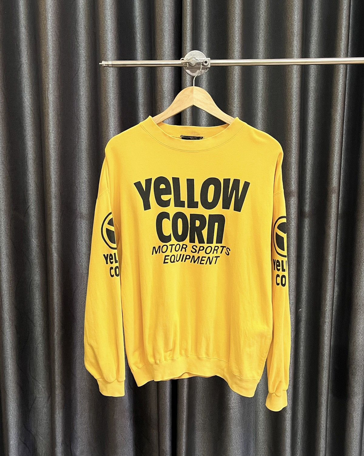 YELLOW CORN Vintage Yellow Corn Sweater Size US L / EU 52-54 / 3 - 1 Thumbnail