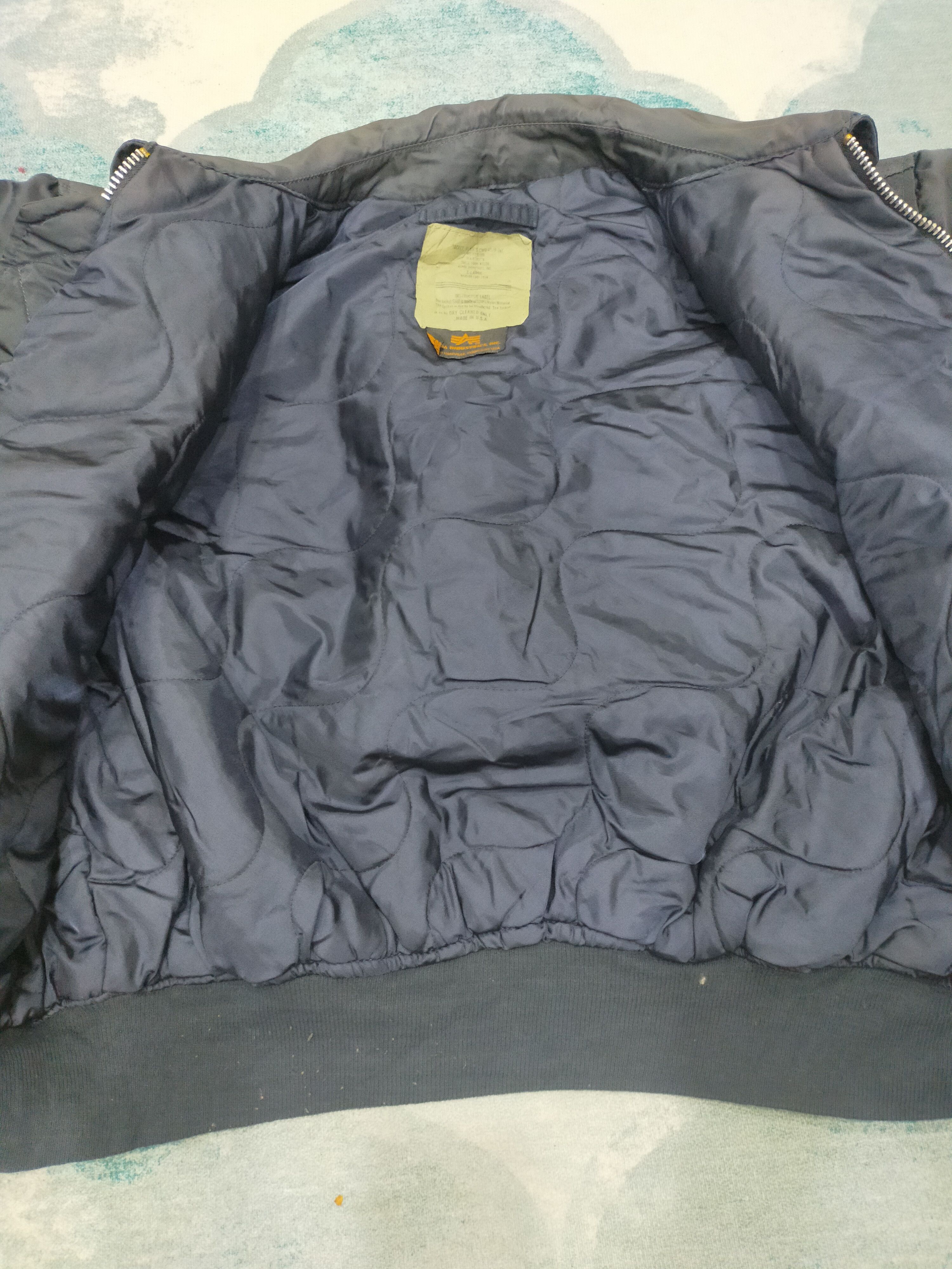 Alpha Industries True Vintage Bomber Jacket Us Army Size US XL / EU 56 / 4 - 8 Thumbnail
