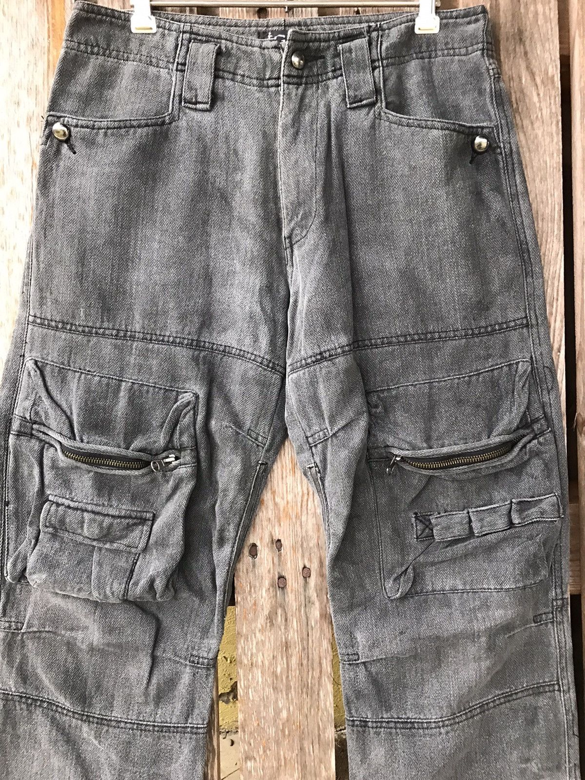 Japanese Brand × Seditionaries IGAI Bondage Parachute Punk Multipocket Tactical Pant Size US 30 / EU 46 - 3 Thumbnail