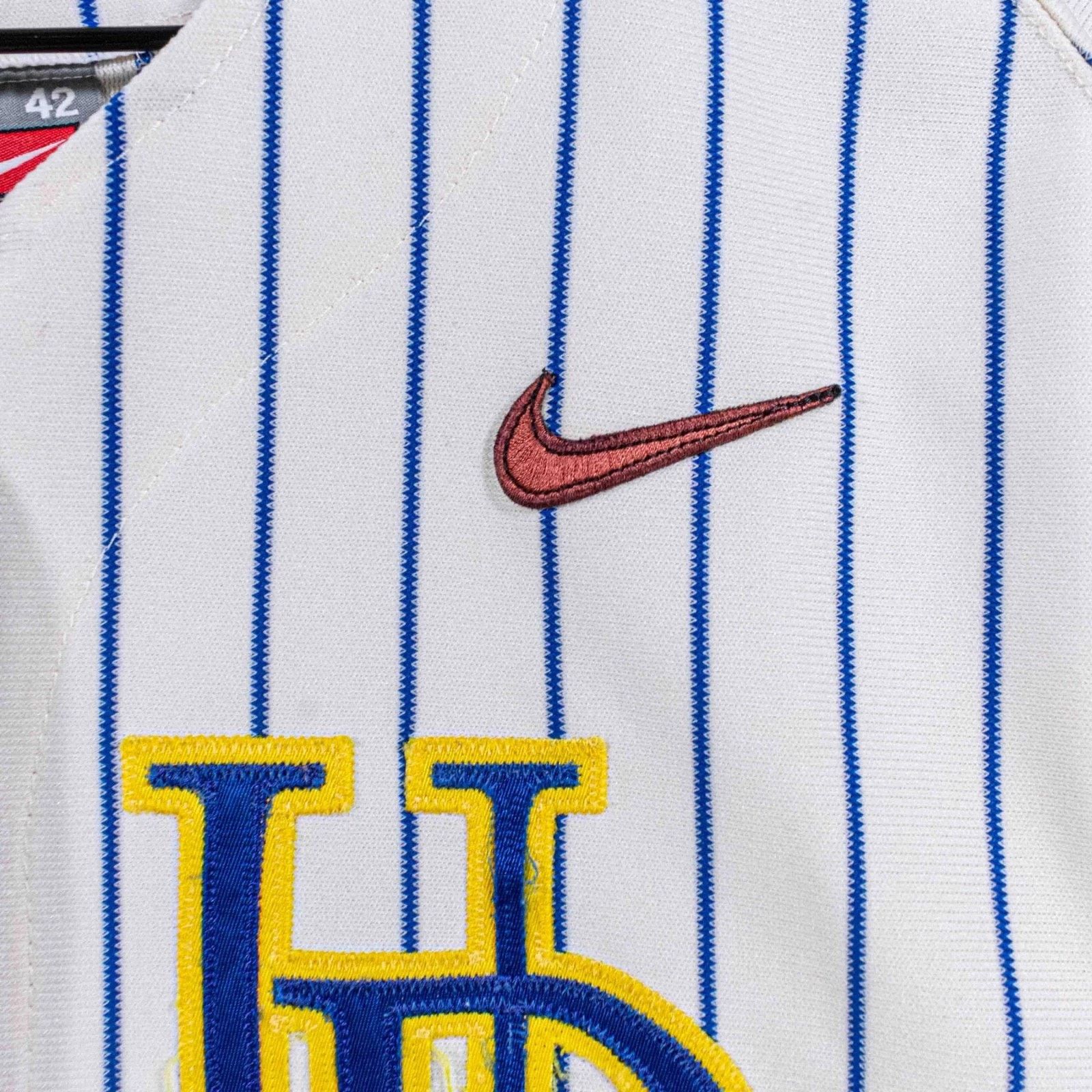 Nike Delaware Fightin Blue Hens Nike Baseball Jersey Sz 42 NCAA Size US L / EU 52-54 / 3 - 6 Thumbnail