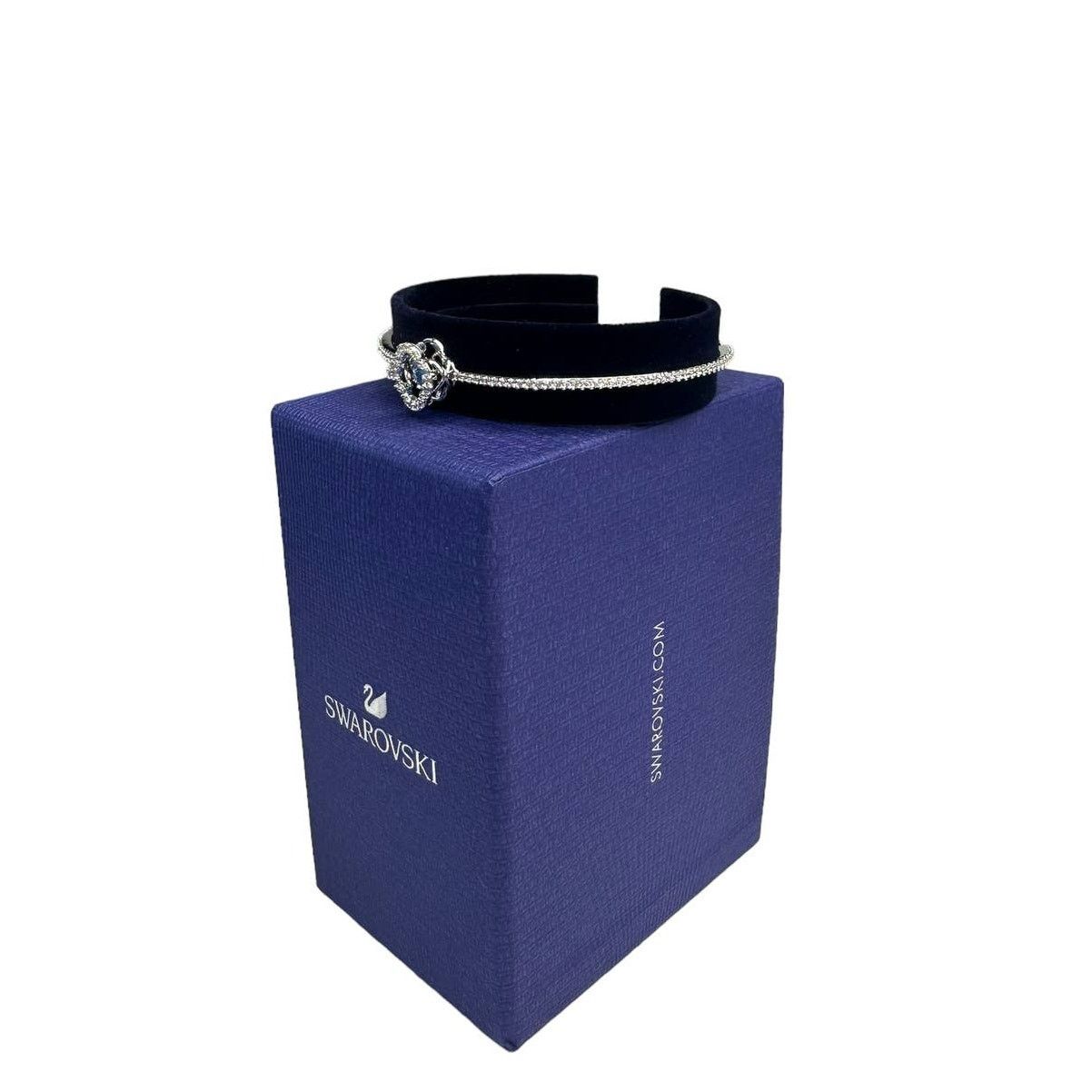 Swarovski Swarovski Sparkling Dance bangle Clover, Blue Size ONE SIZE - 5 Thumbnail