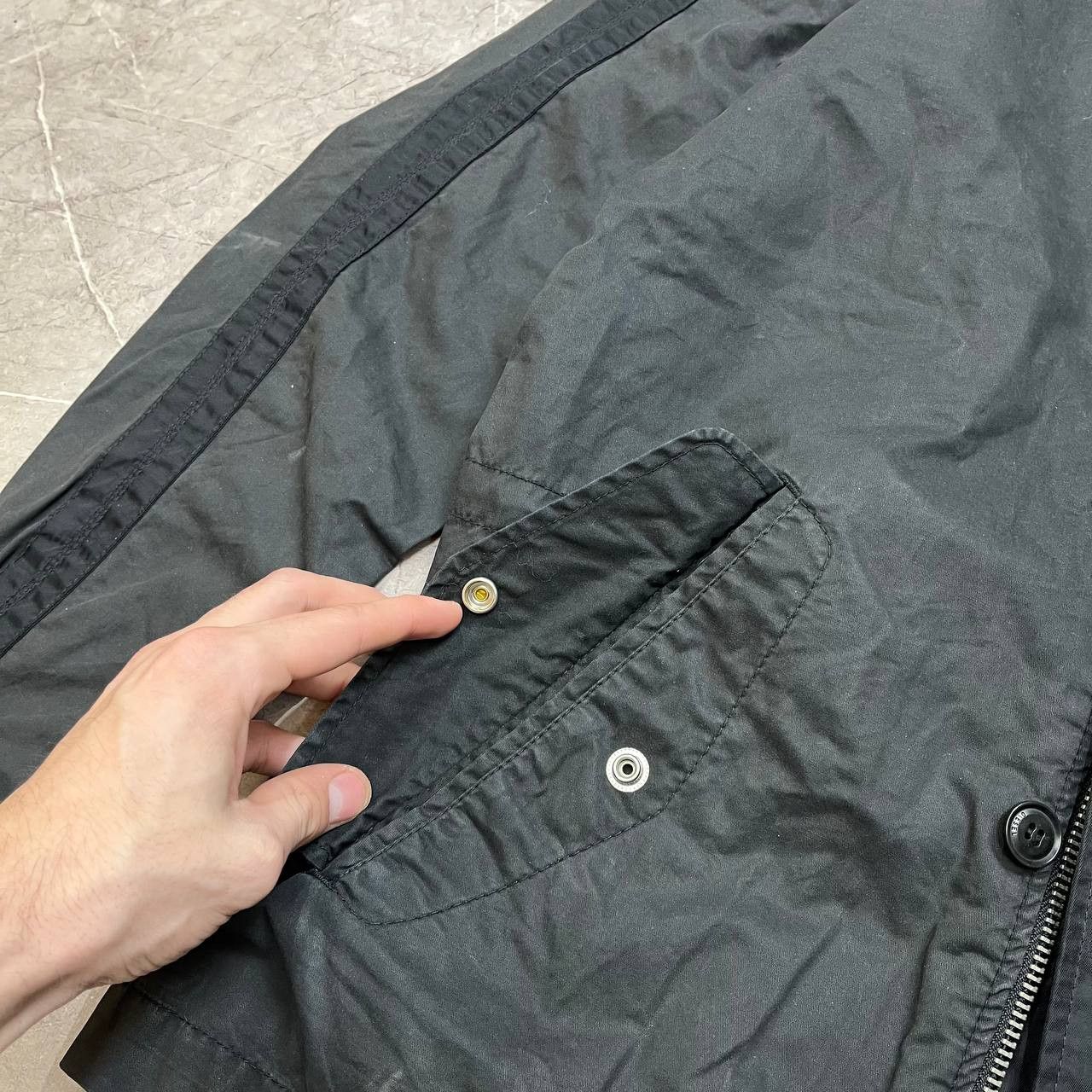 Diesel Vintage Diesel Base Metal Jacket Tapered Bomber Jacket Size US M / EU 48-50 / 2 - 11 Thumbnail