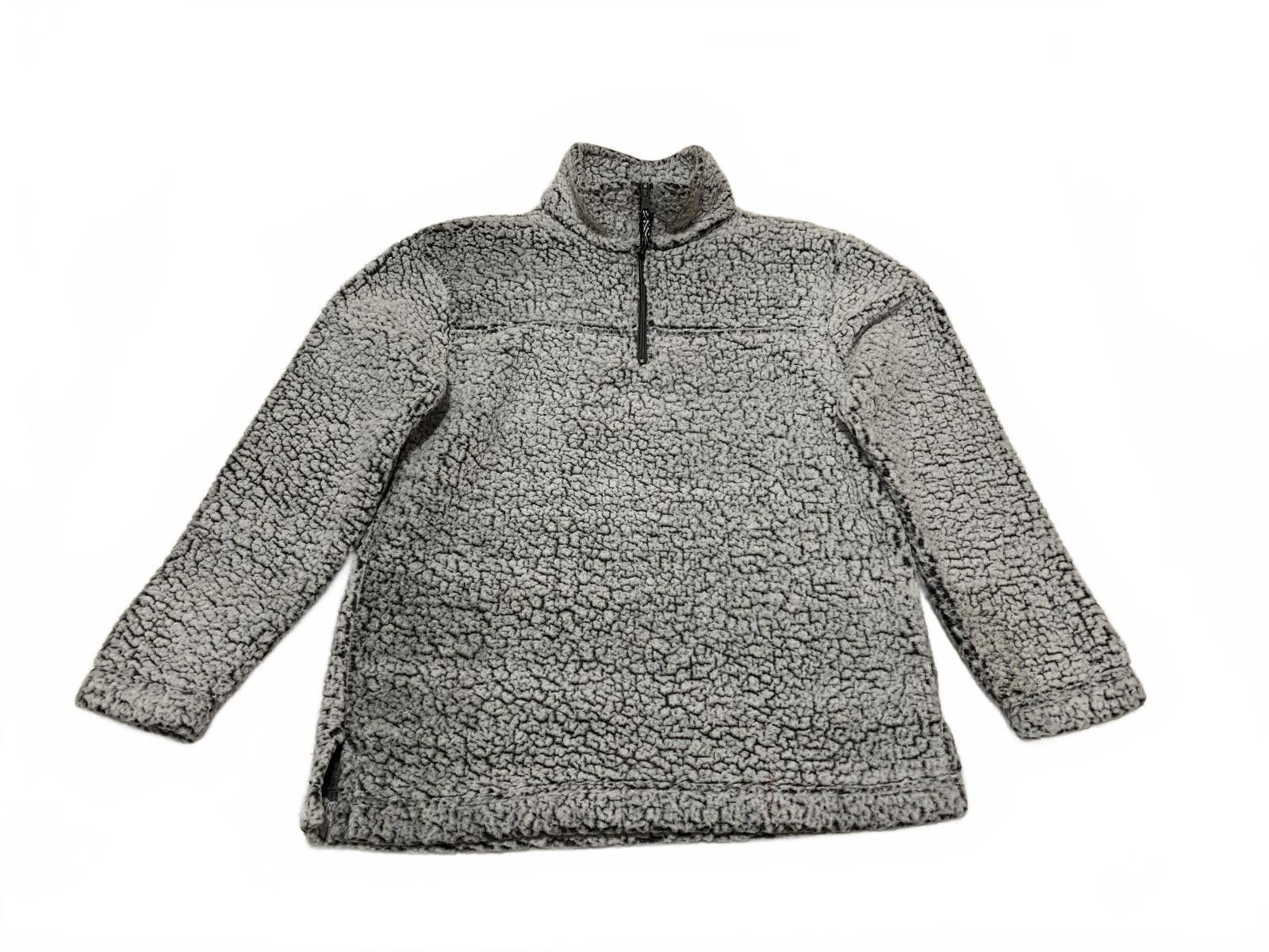 Other Boxercraft Men's M Gray Sherpa Fleece Quarter-Zip Size US M / EU 48-50 / 2 - 7 Thumbnail