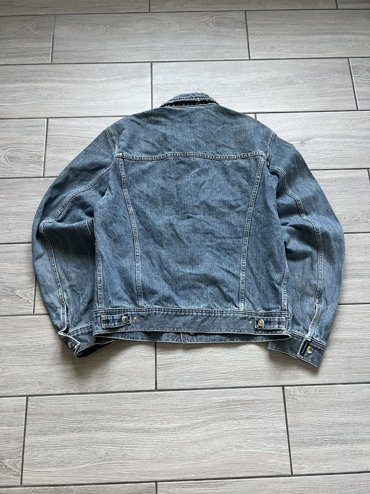 Dolce & Gabbana Vintage Dolce Gabbana Blue Denim Jeans Cargo Jacket Archive Size US L / EU 52-54 / 3 - 7 Thumbnail