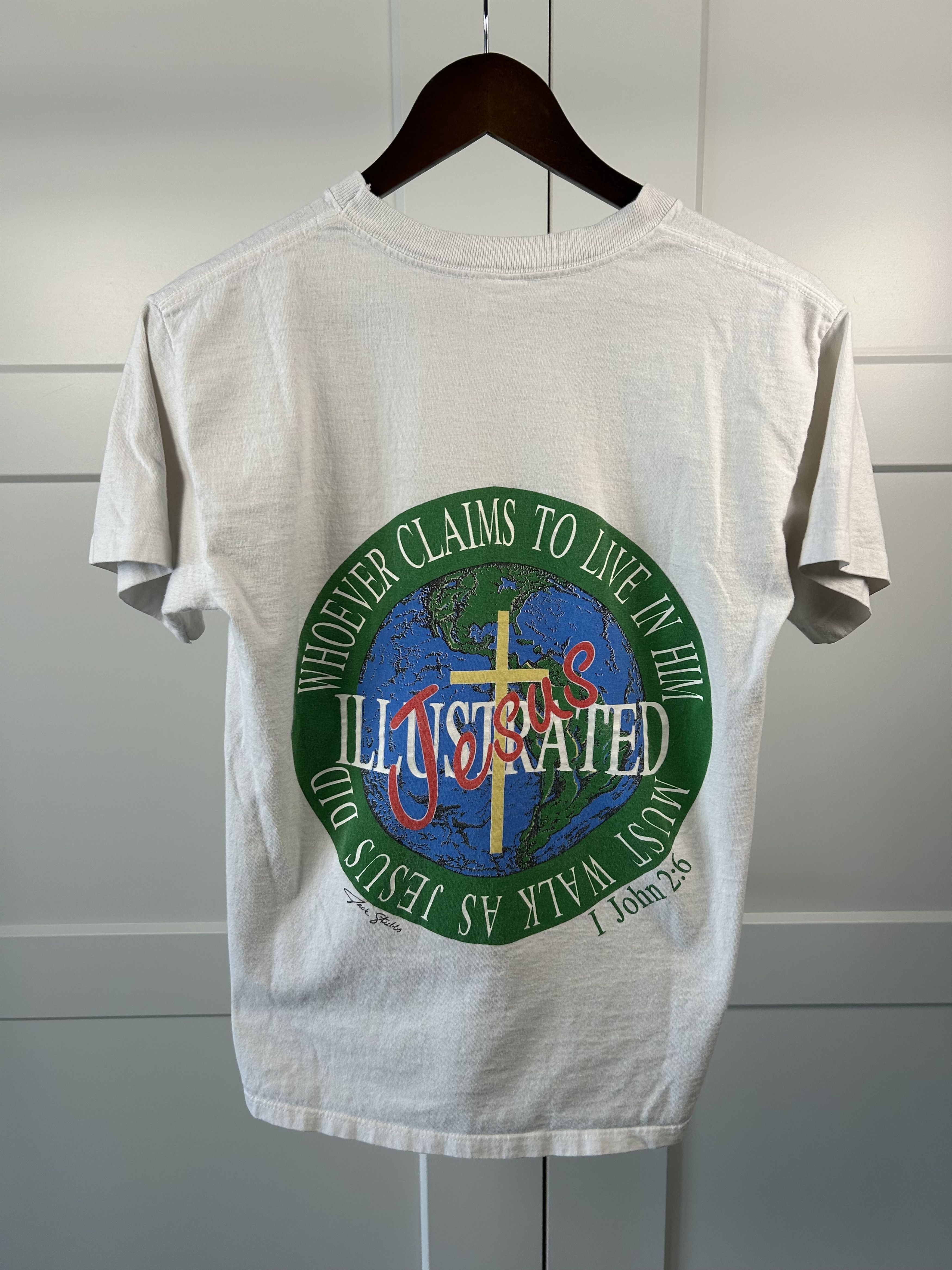 Vintage Vintage “Silver Cliff Ranch” Jesus Tee. Size US M / EU 48-50 / 2 - 6 Thumbnail
