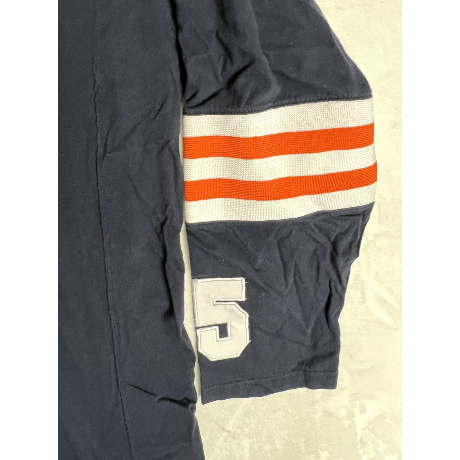 Vintage VINTAGE EJay V-Neck Long Sleeve Shirt Mens L Blue Football Graphic Print 90s Hip Hop Sports Mens Size US L / EU 52-54 / 3 - 4 Thumbnail