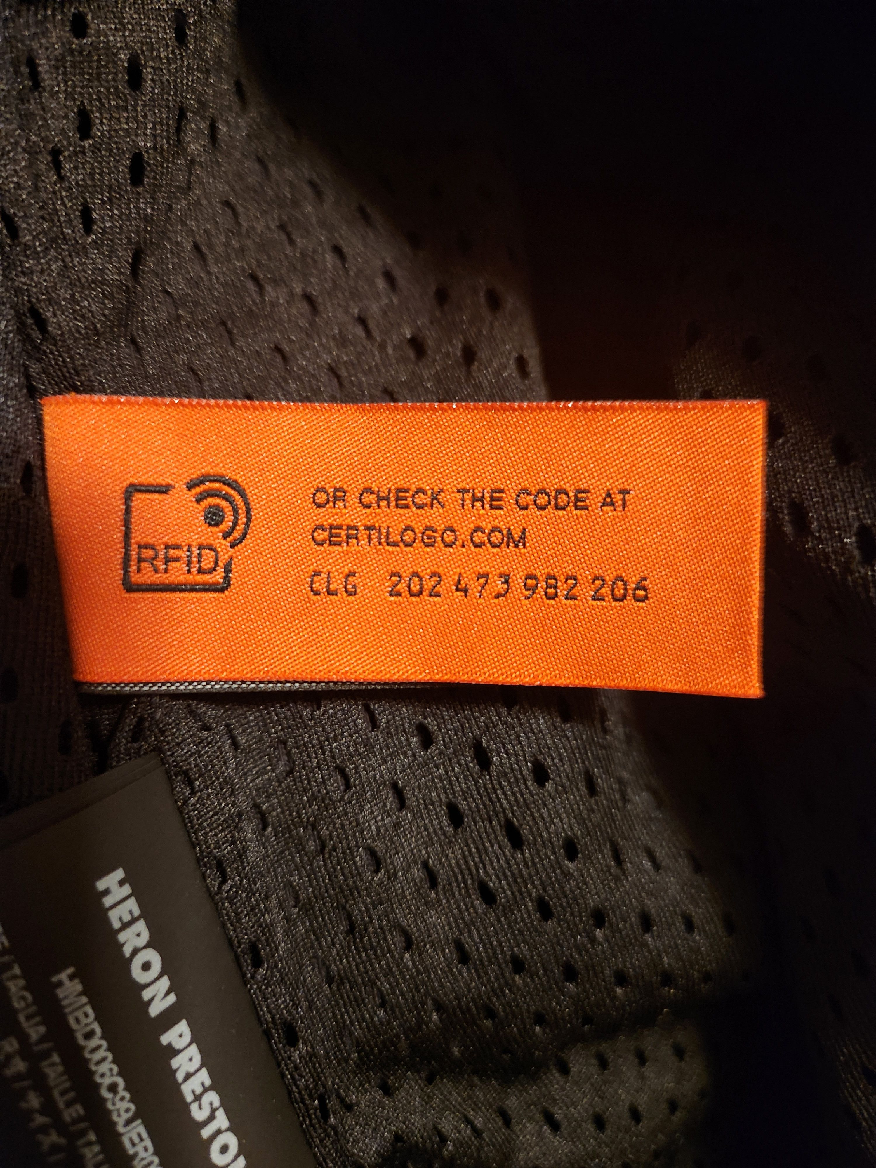 Heron Preston HP Patch Track Top 2xl XXL (fits 3xl, XXXL) Size US XXL / EU 58 / 5 - 3 Thumbnail