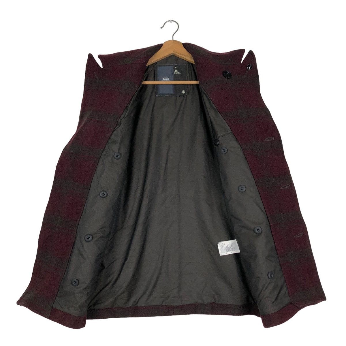 Hysteric Glamour 🔥Wool Biker Jacket Double Collar G Raw Japan Tartan Design Size US M / EU 48-50 / 2 - 13 Thumbnail